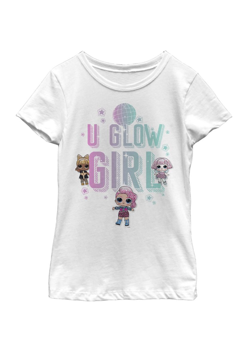 Girls 4-6x U Glow Girl Graphic T-Shirt