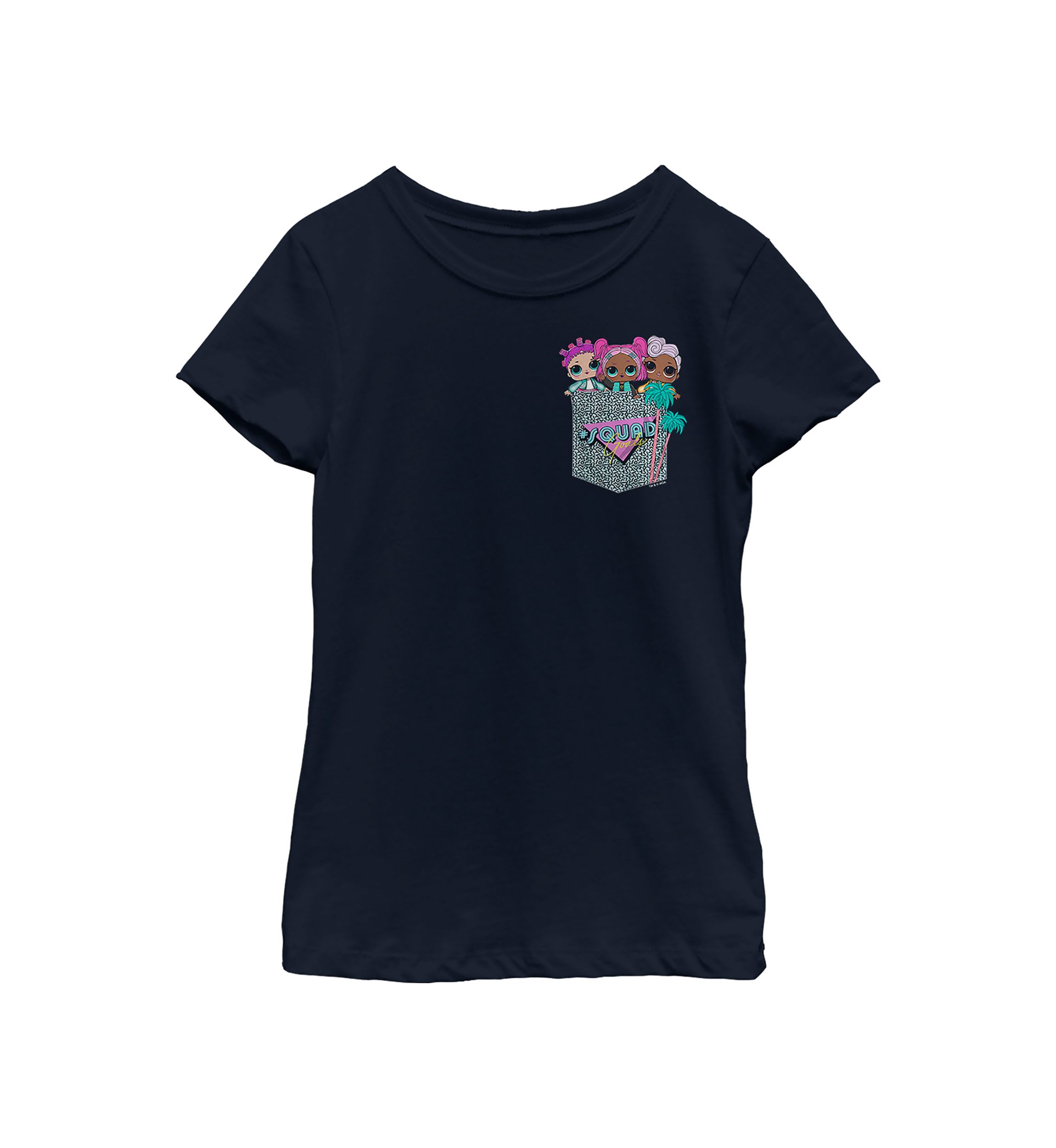 Girls 4-6x Squad Goals Graphic T-Shirt