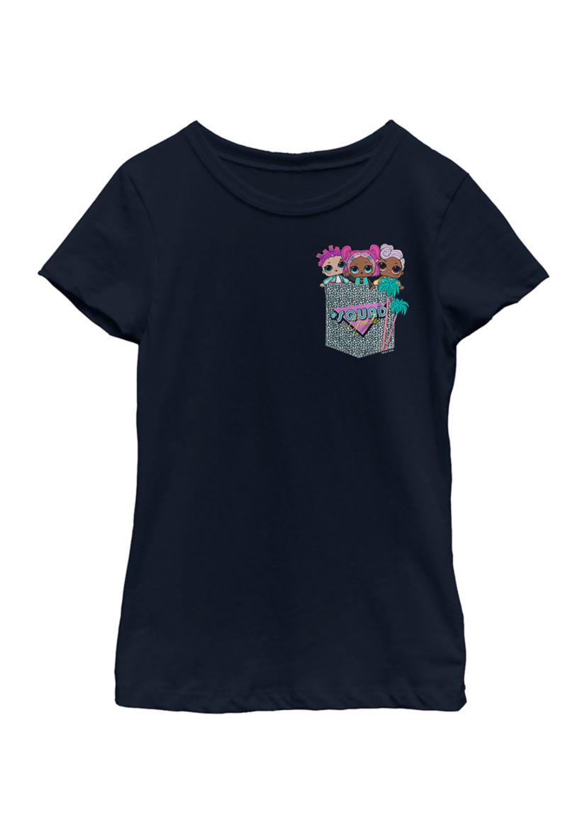 Girls 4-6x Squad Goals Graphic T-Shirt