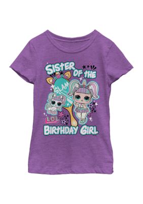 LOL Surprise Girls 4-6x Birthday Sister Unicorn Graphic T-Shirt | belk