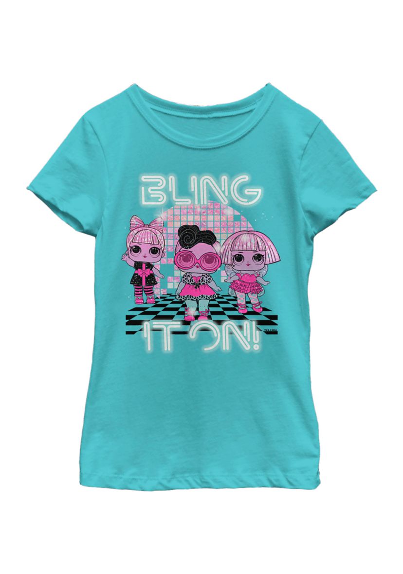 Girls 4-6x Bling It On Graphic T-Shirt