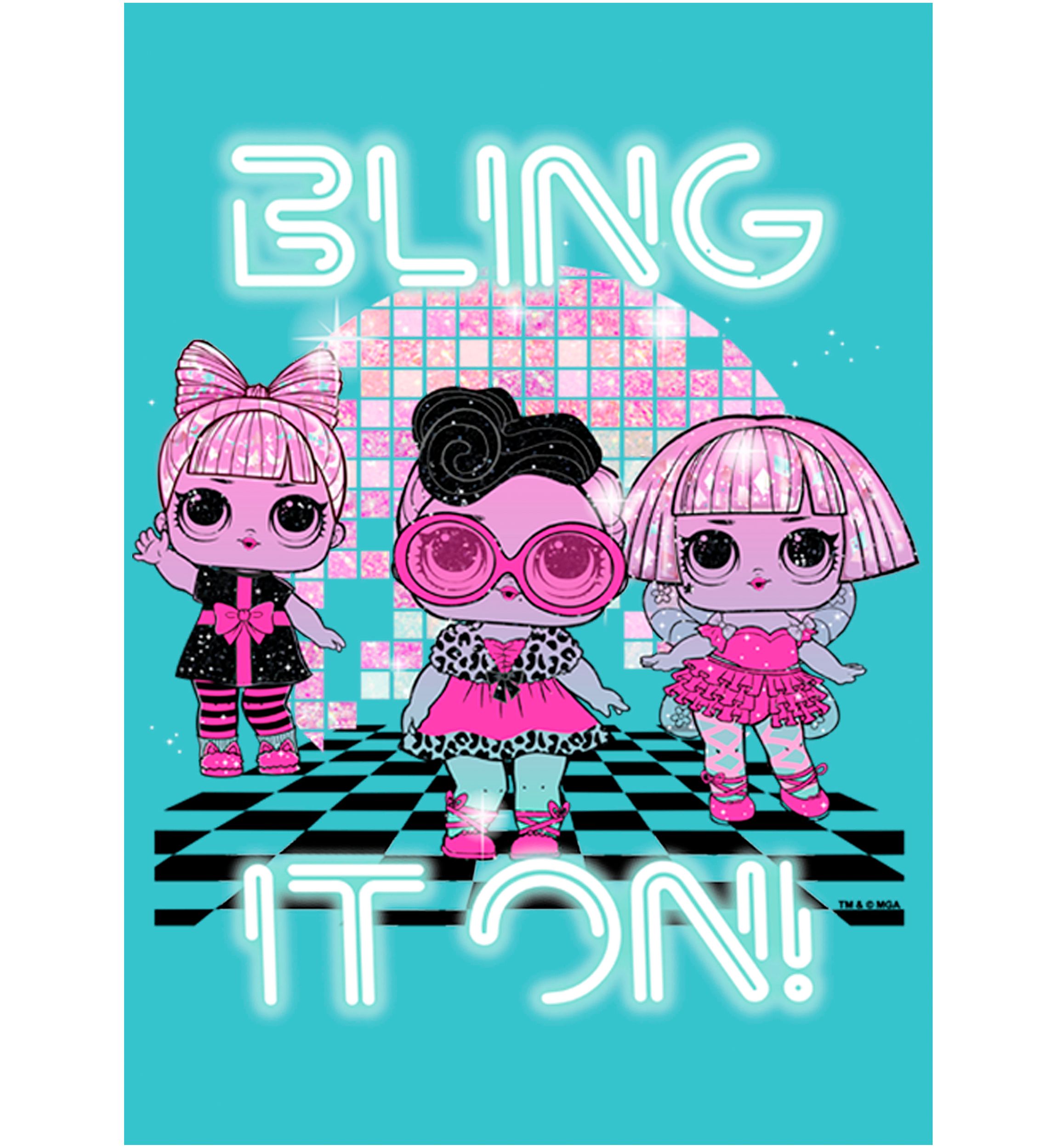 Girls 4-6x Bling It On Graphic T-Shirt