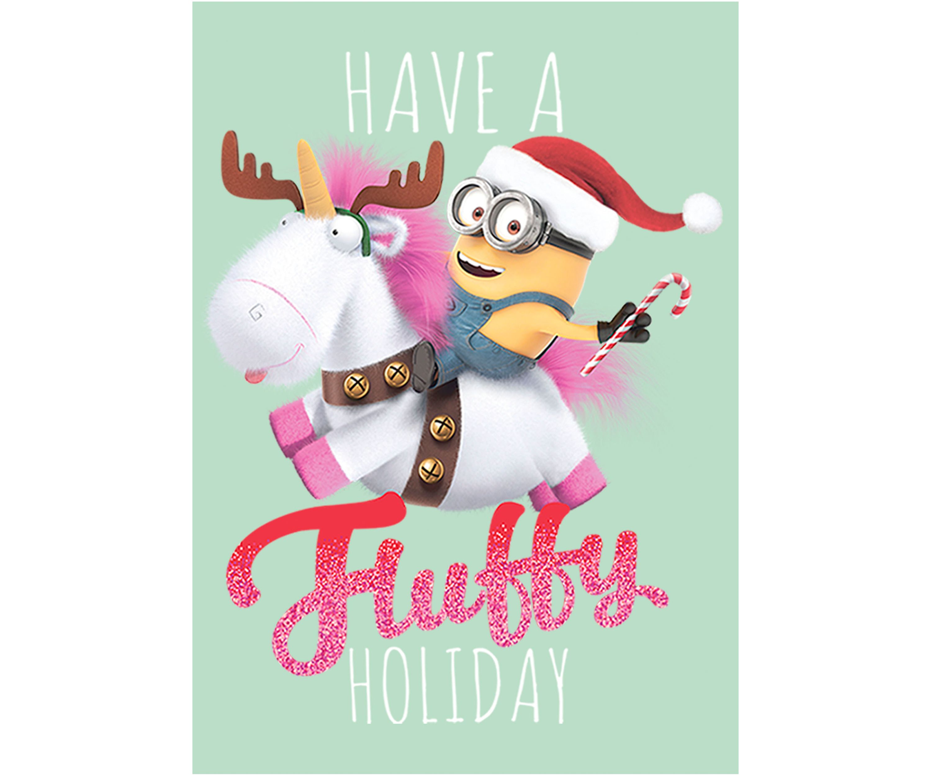 Girls 4-6x Fluffy Holiday T-Shirt 