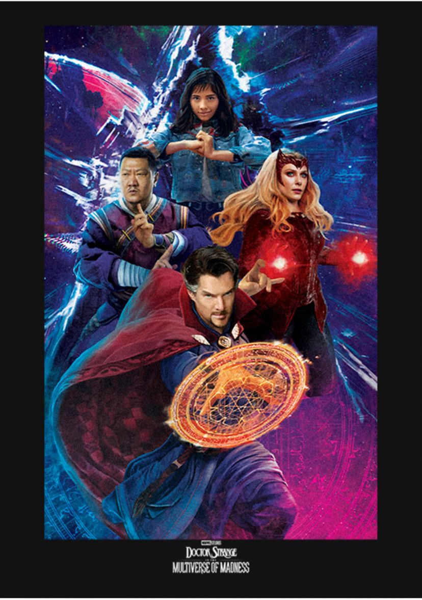 Dr Strange Group Shot Graphic T-Shirt