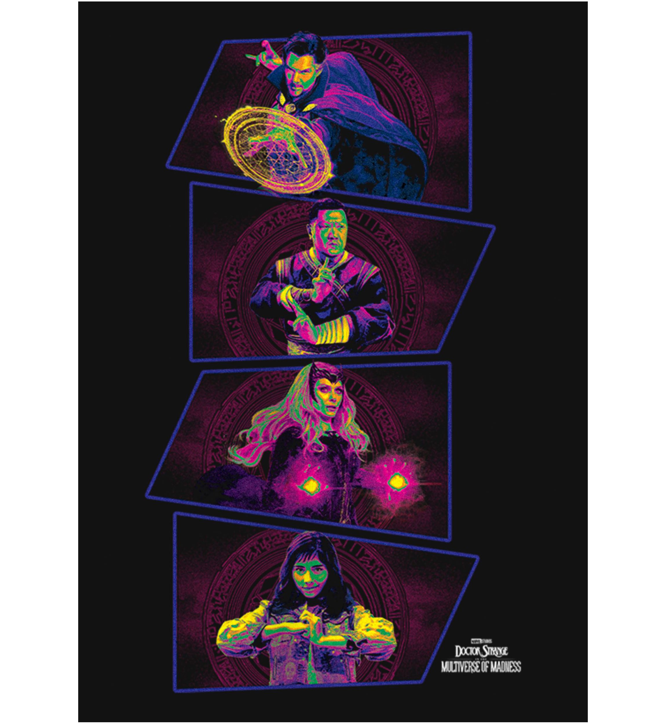 Panel Group Shot Graphic T-Shirt