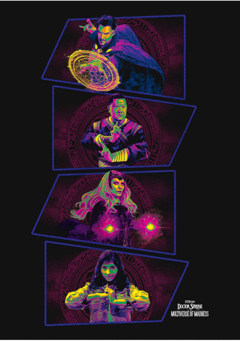 Panel Group Shot Graphic T-Shirt