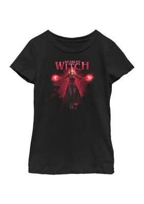 Doctor Strange Movie 2 Kids Scarlet Witch Splash Graphic T-Shirt