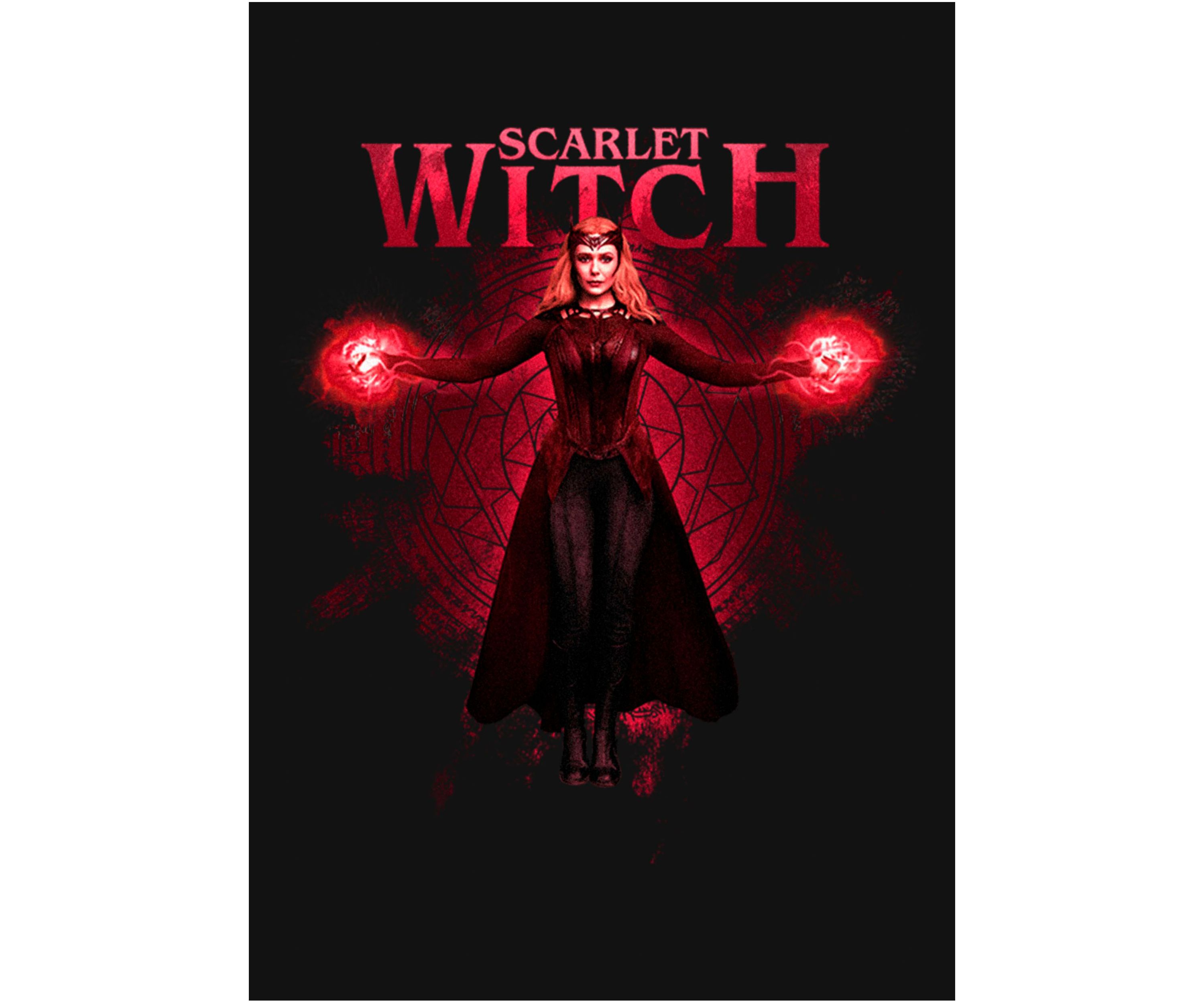 Scarlet Witch Splash Graphic T-Shirt