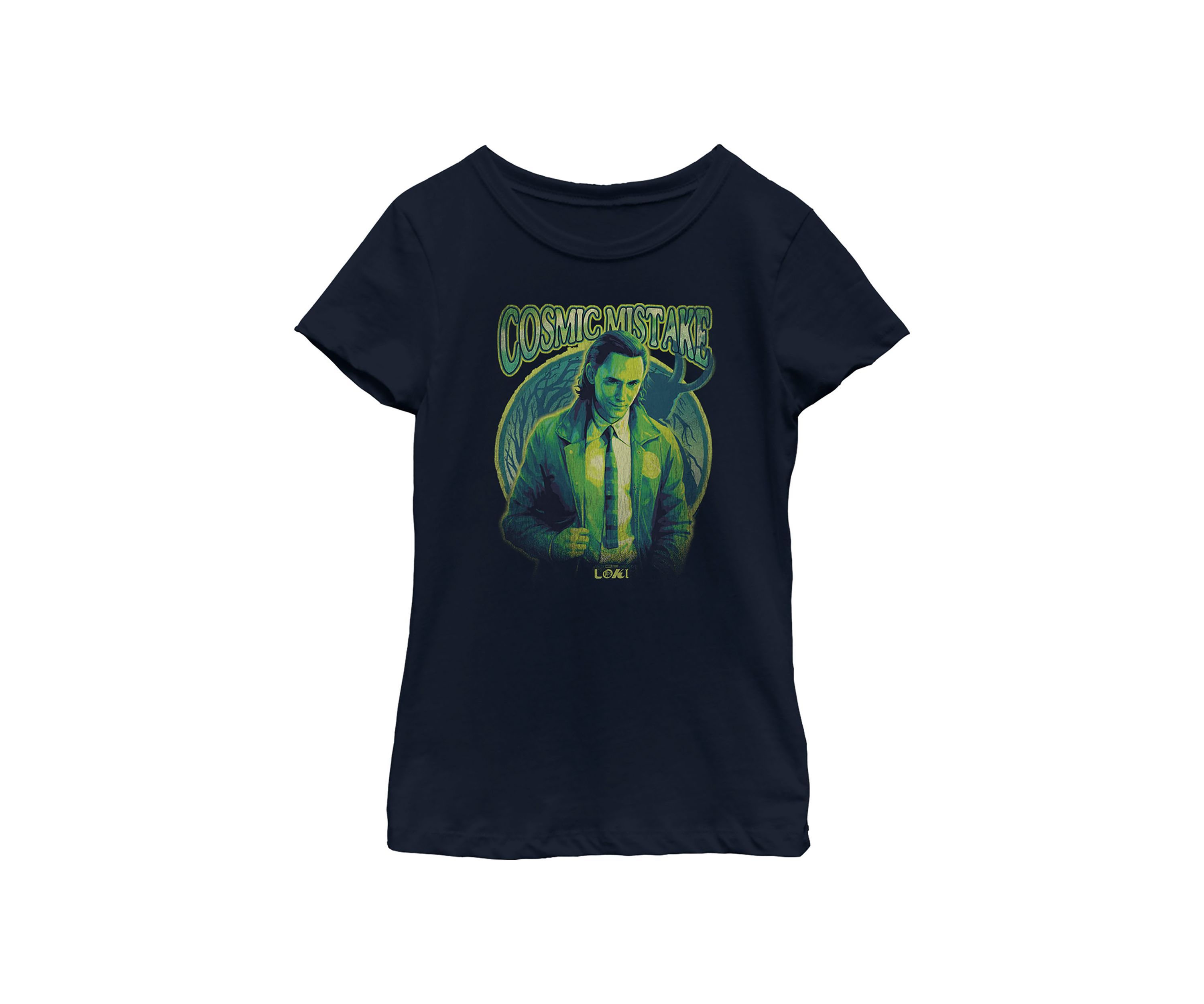 (Likeness) Girls 4-6x Cosmicalloki Wrong Graphic T-Shirt