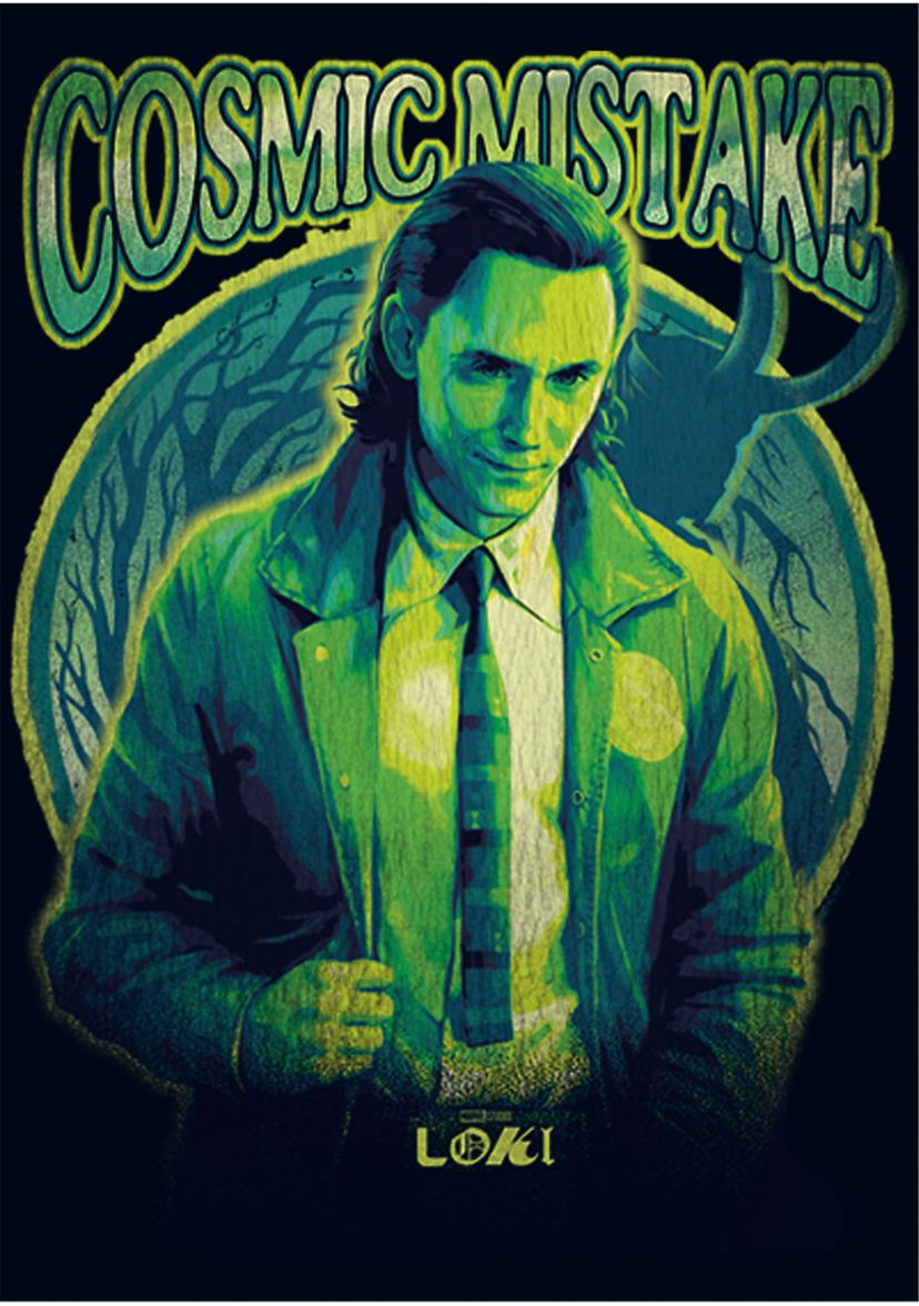 (Likeness) Girls 4-6x Cosmicalloki Wrong Graphic T-Shirt