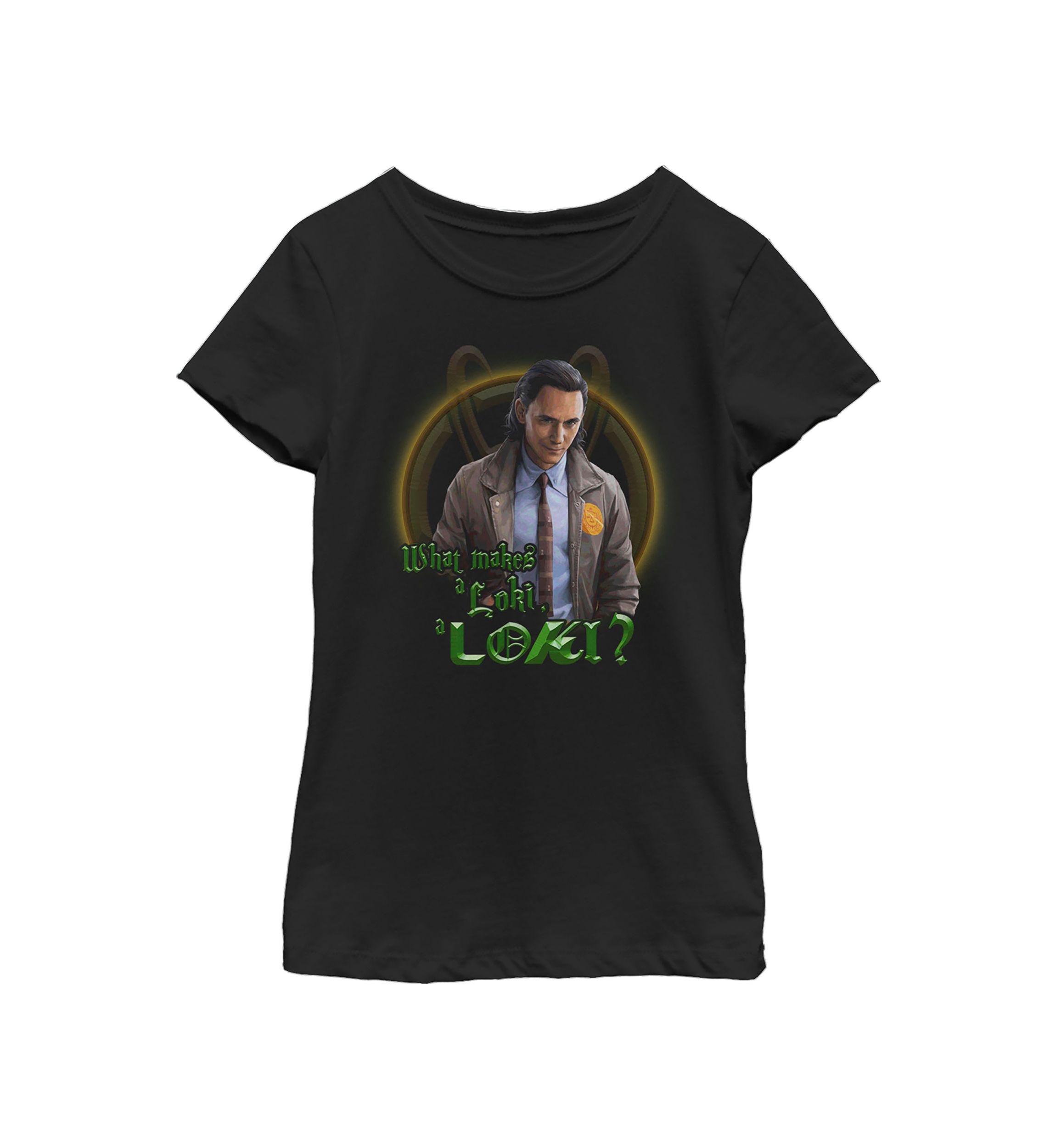 (Likeness) Girls 4-6x Makes Loki Graphic T-Shirt