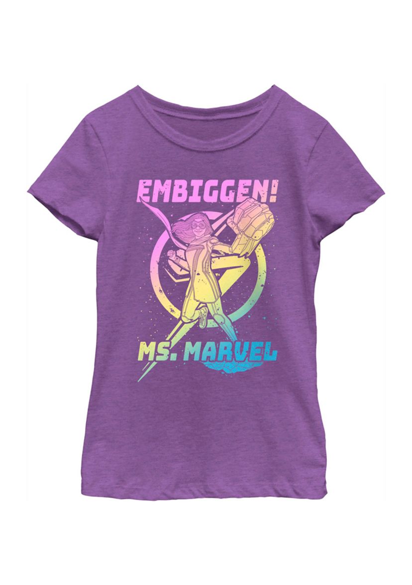 Gradient Marvel Graphic T-Shirt