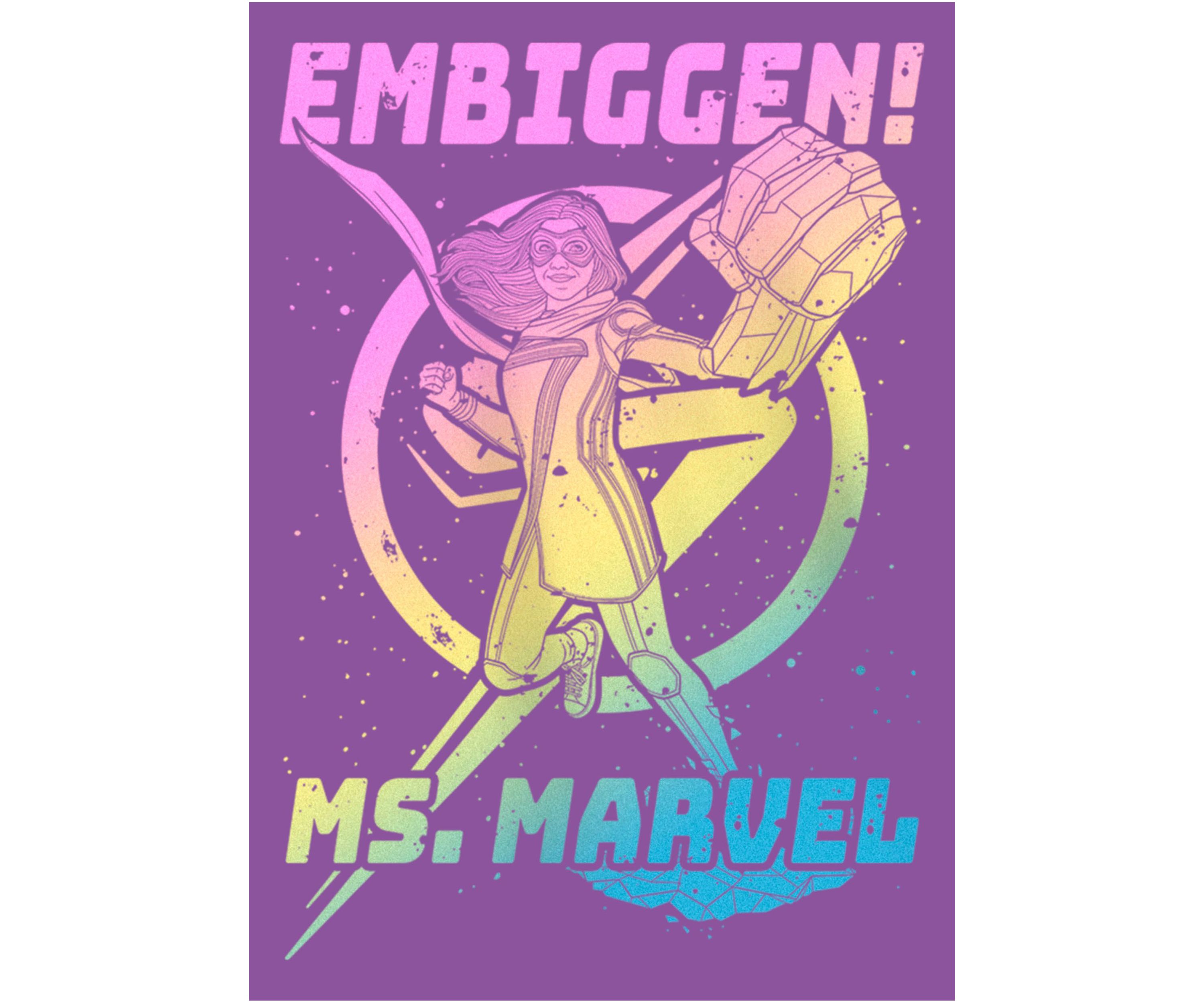 Gradient Marvel Graphic T-Shirt