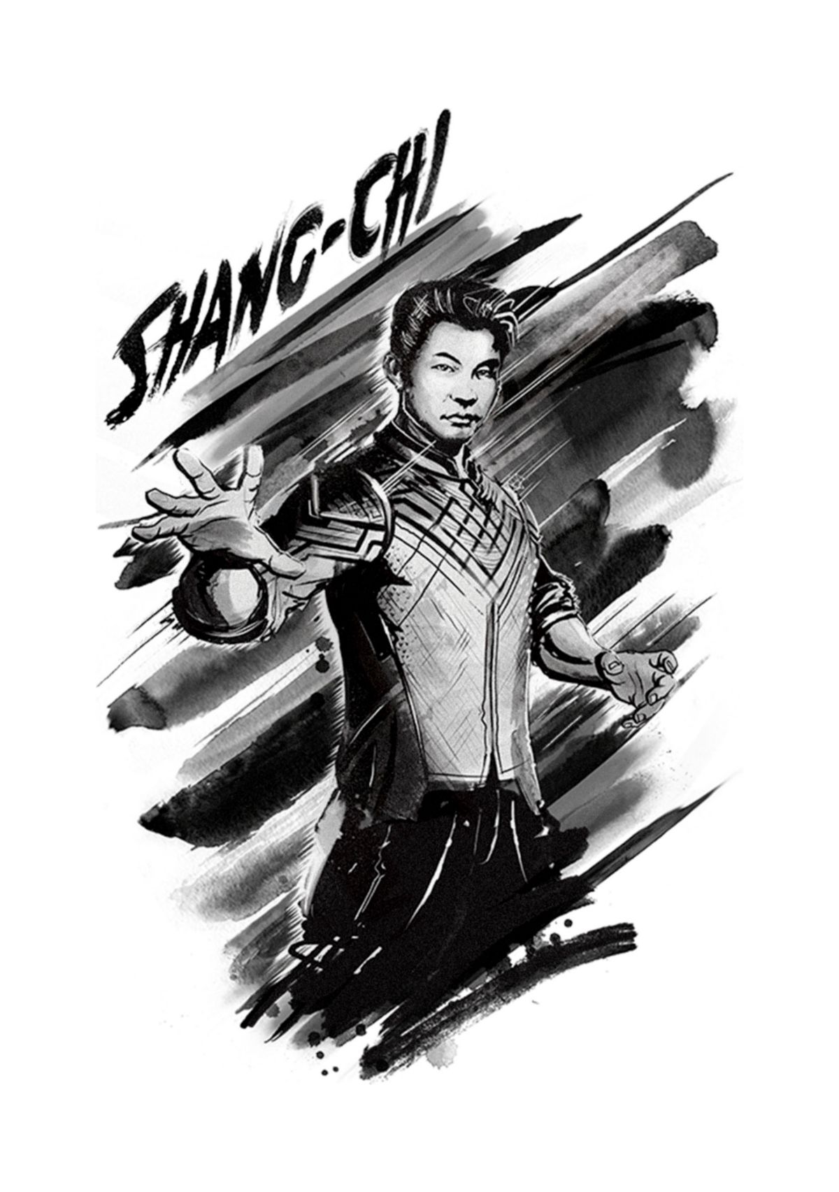 Shangs Painted Graphic T-Shirt