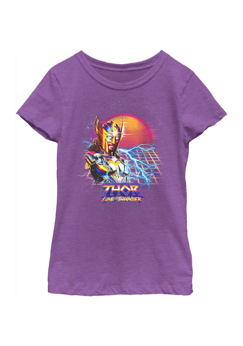 Synthwave Sunset Graphic T-Shirt