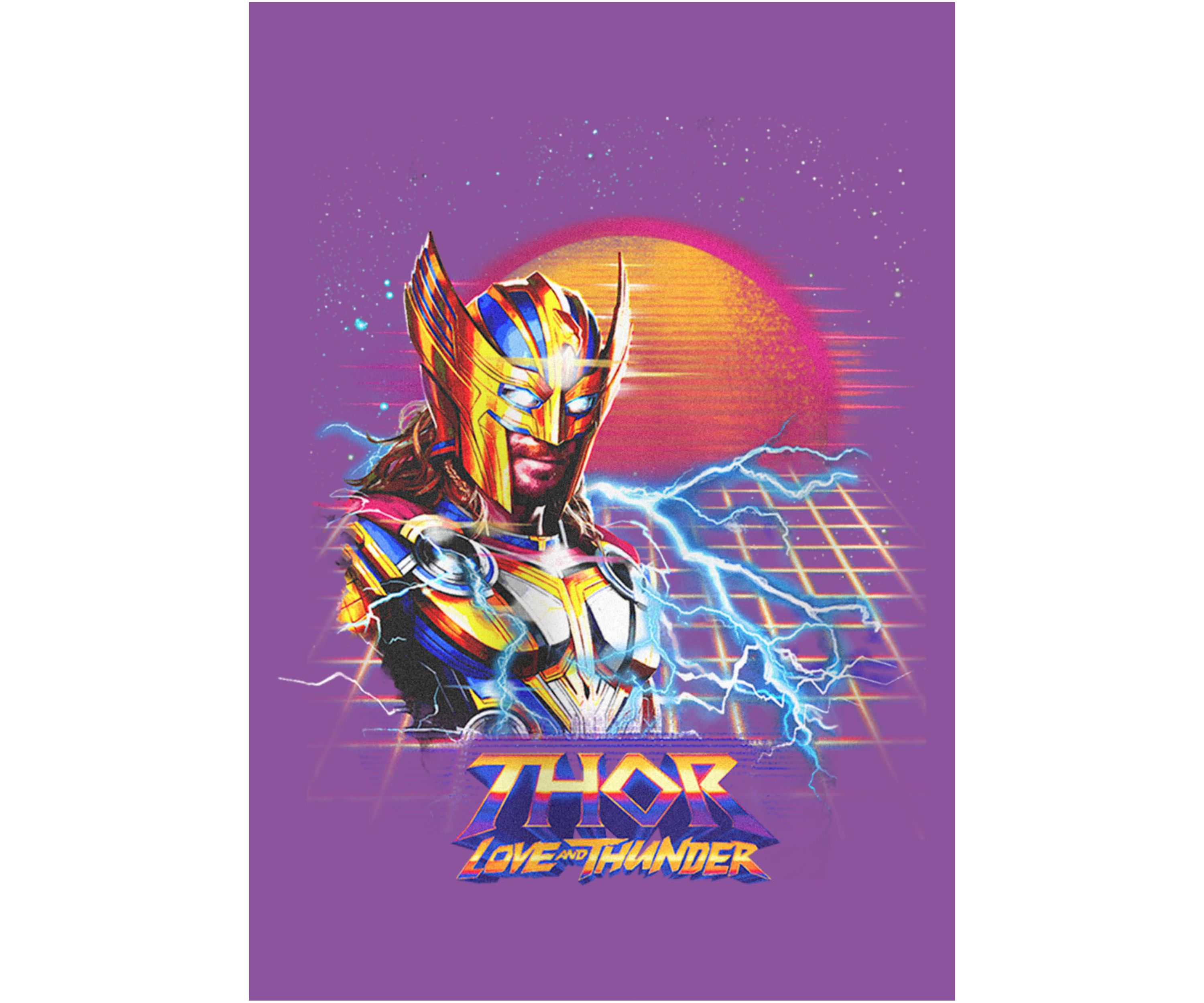 Synthwave Sunset Graphic T-Shirt