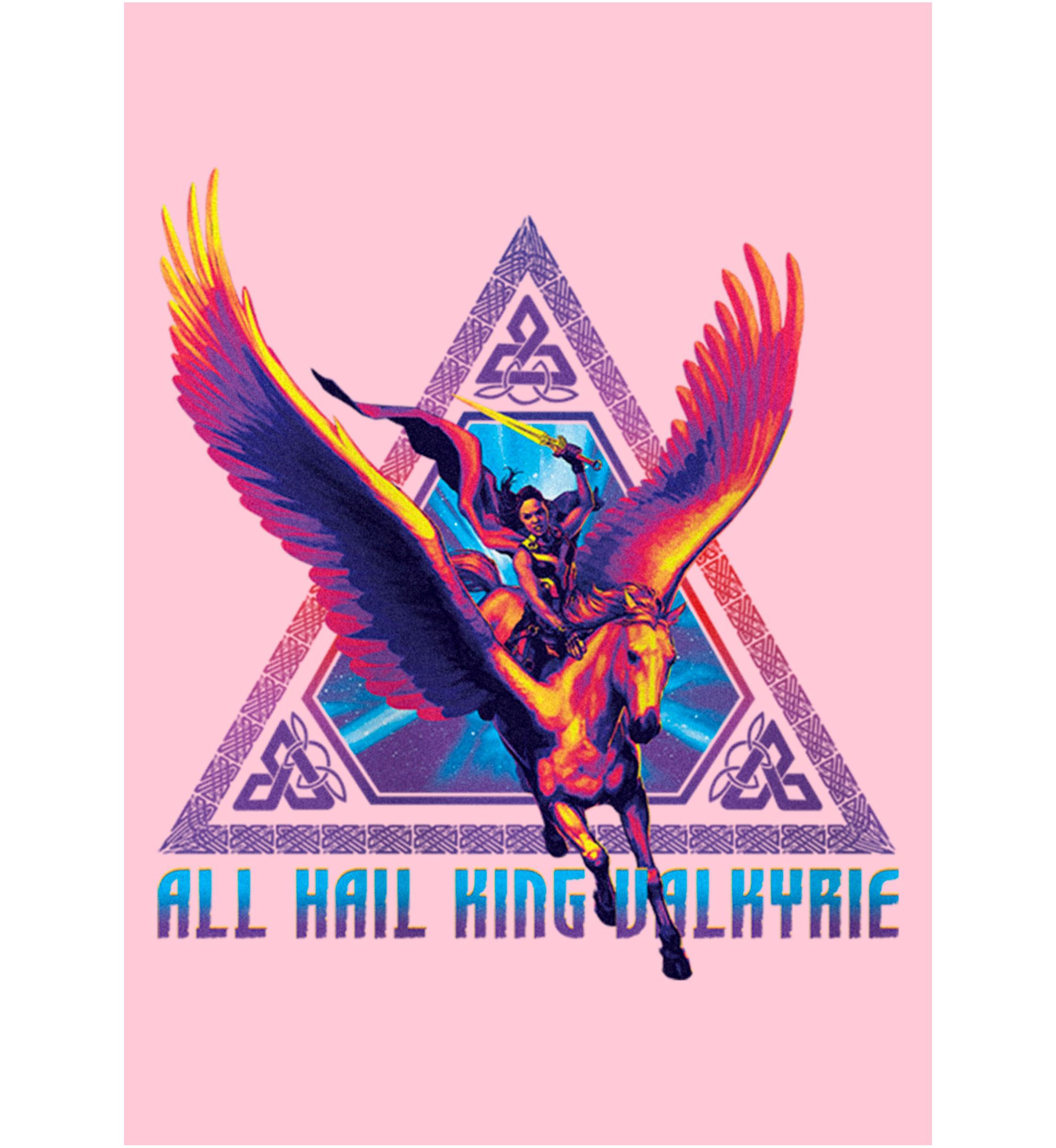 Valkyrie Triangle Badge Graphic T-Shirt