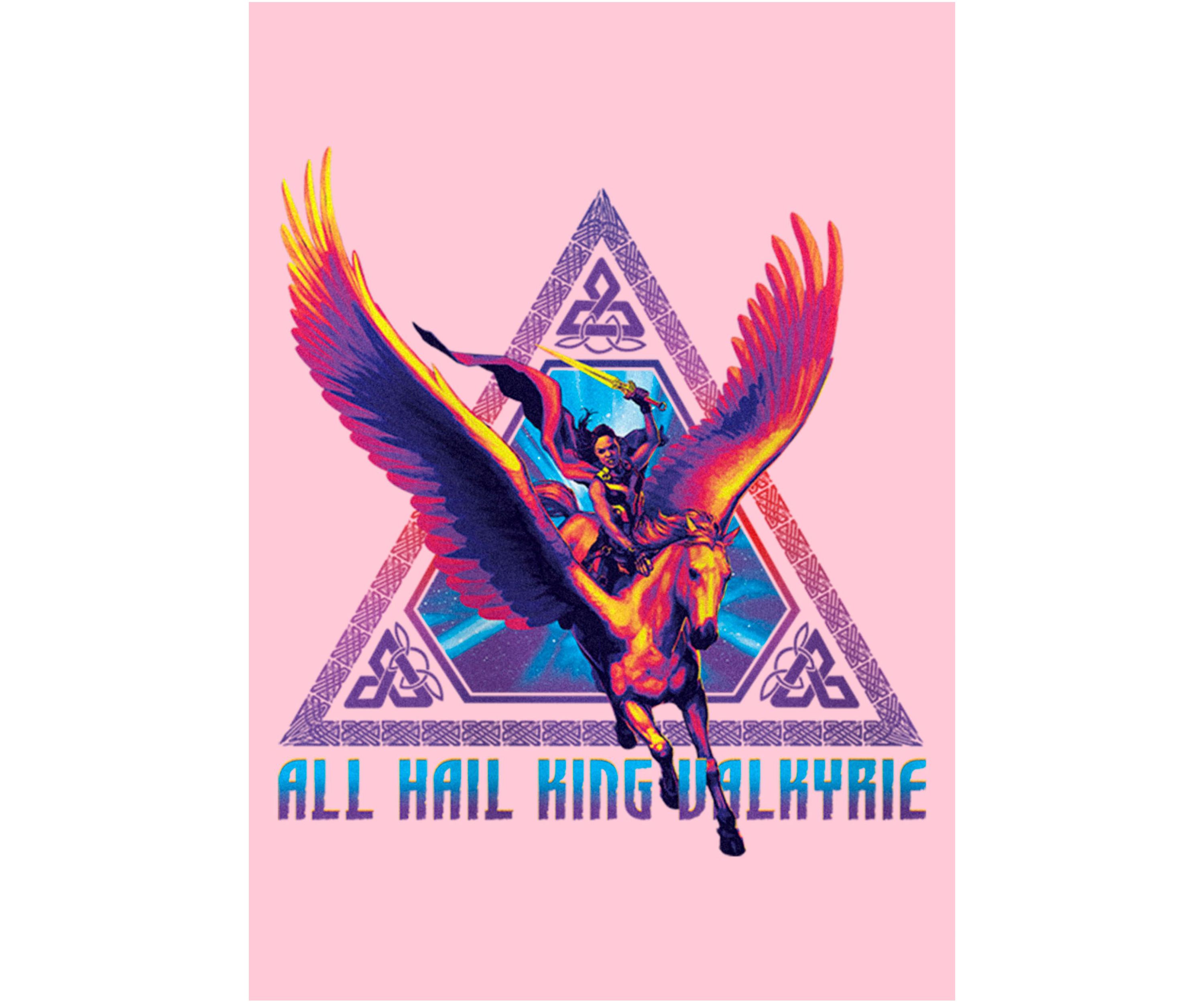 Valkyrie Triangle Badge Graphic T-Shirt