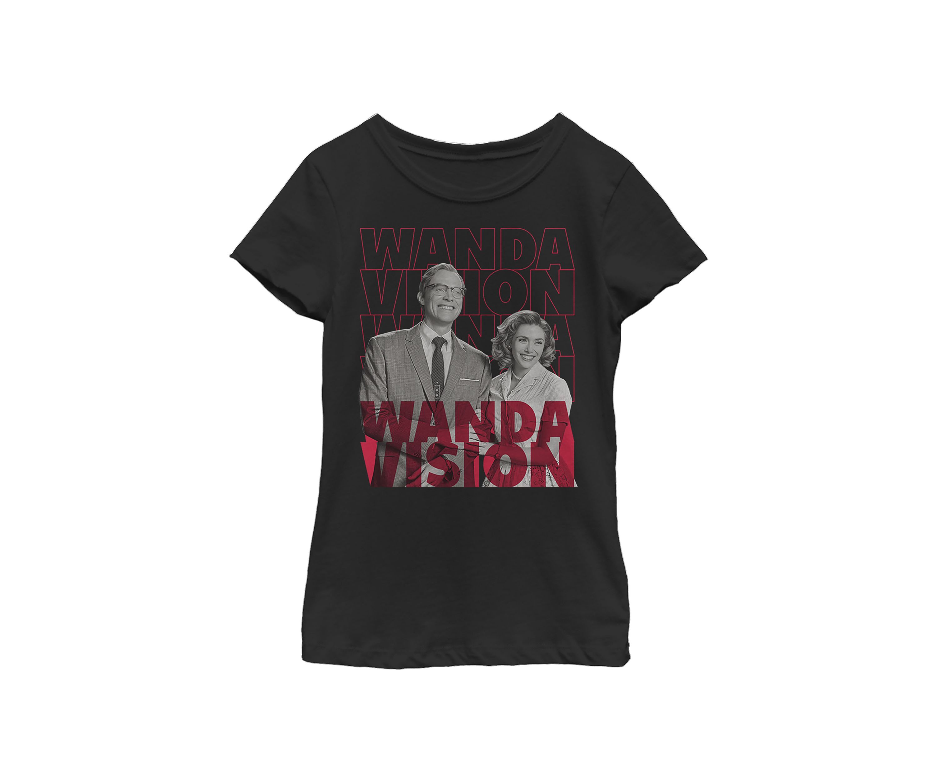 Girls 4-6x REPEATING TEXT Top