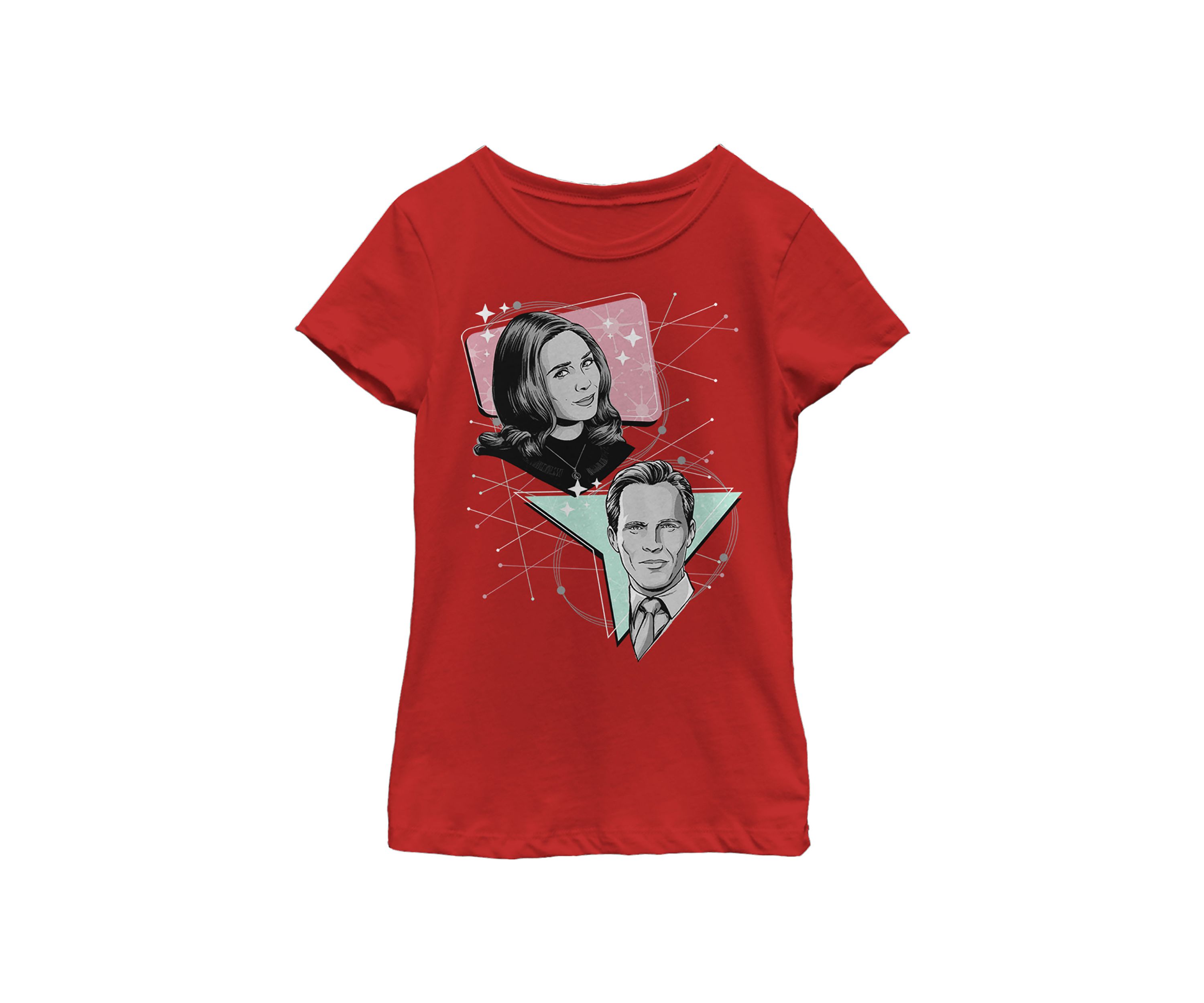 Girls 4-6x PASTEL 50S RETRO Top
