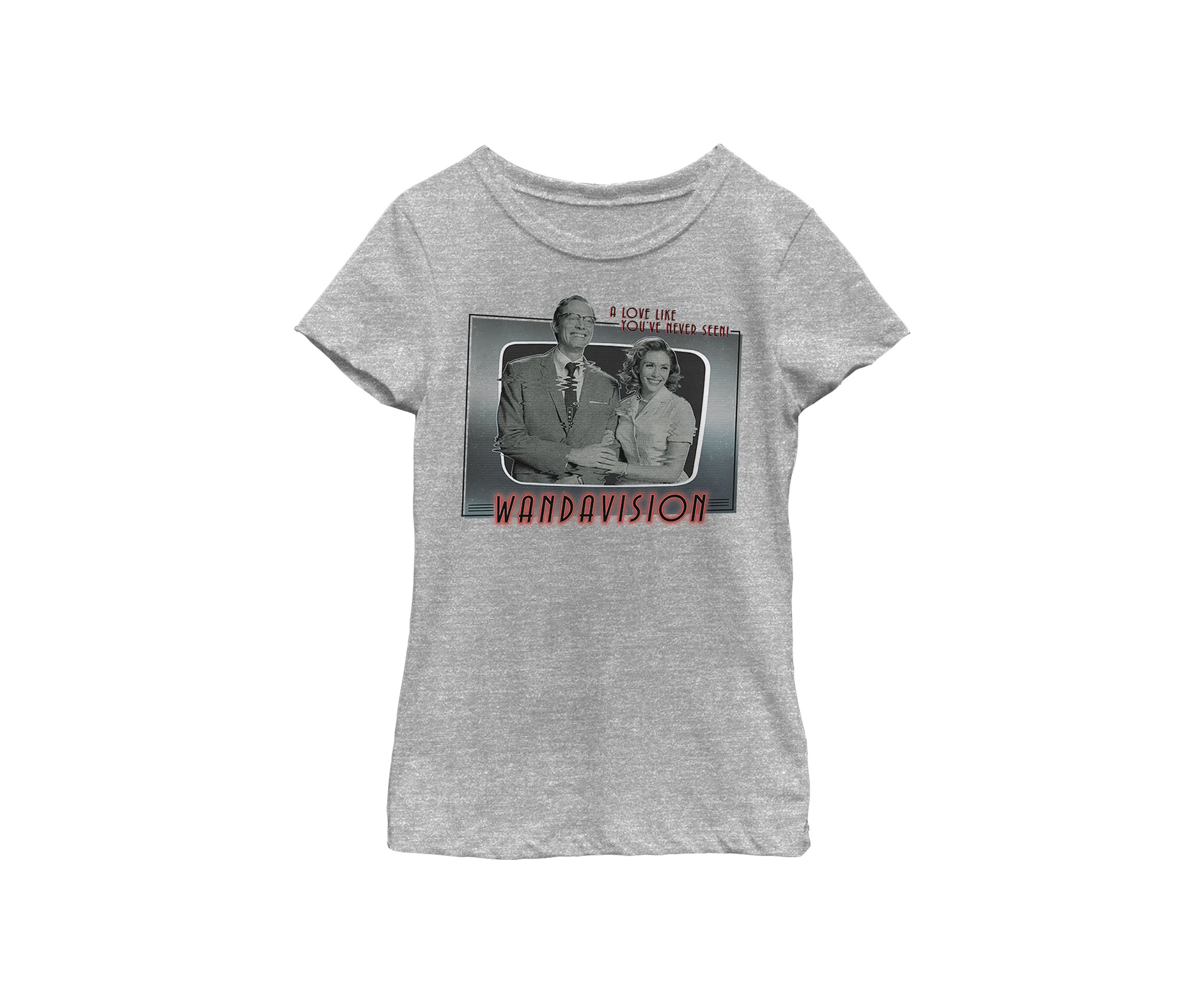 Girls 4-6x Romantic Couple Top