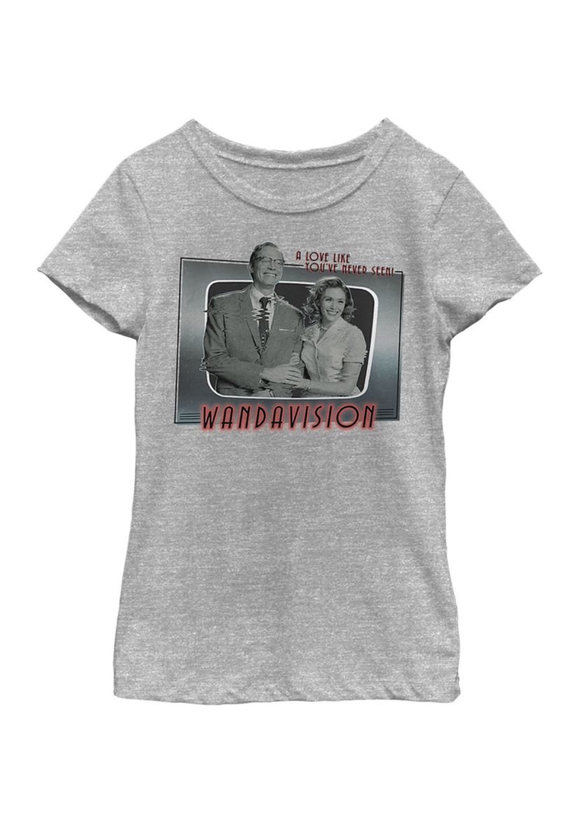 Girls 4-6x Romantic Couple Top