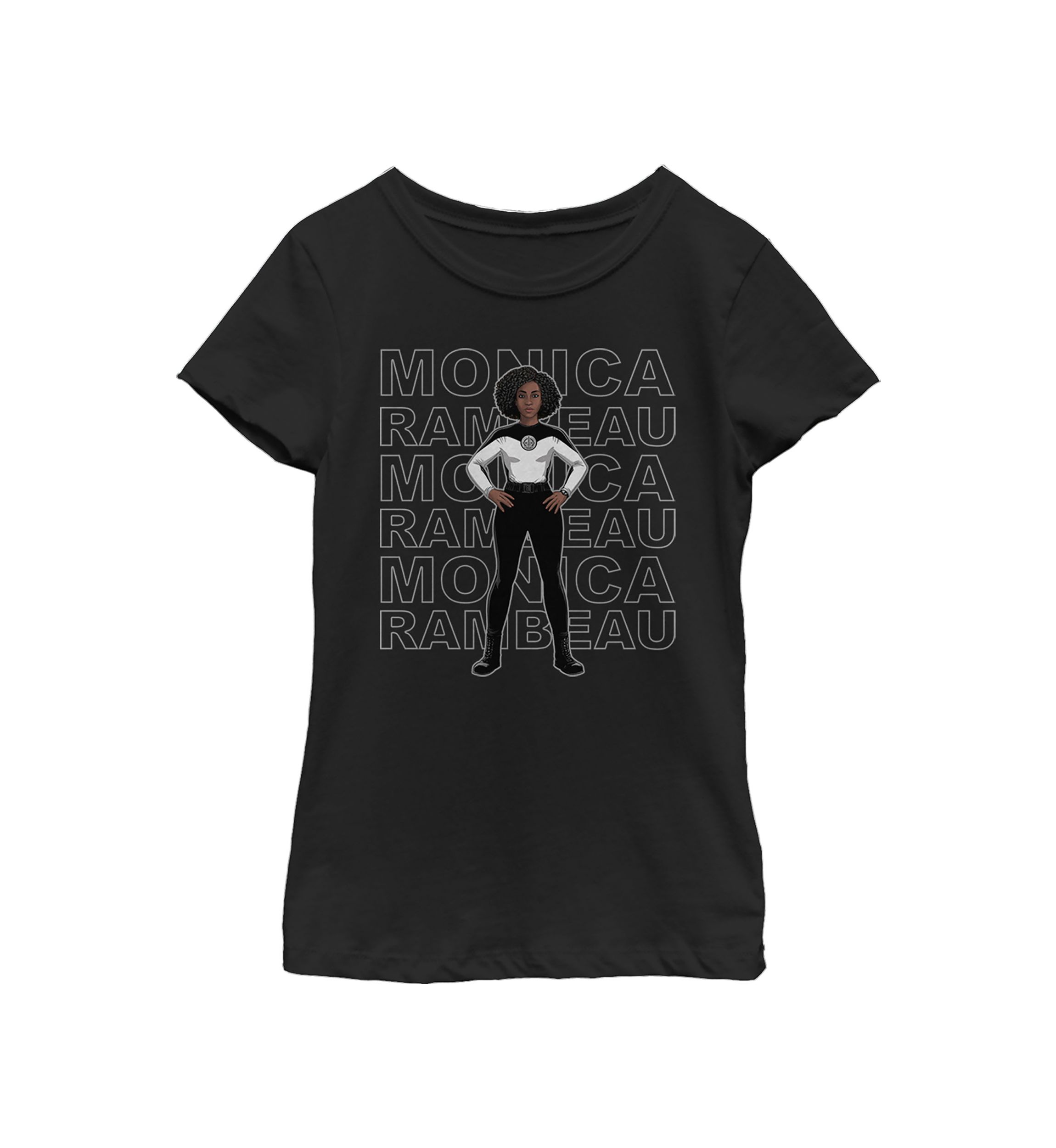 Girls 4-6x  Agent Stack Graphic Top
