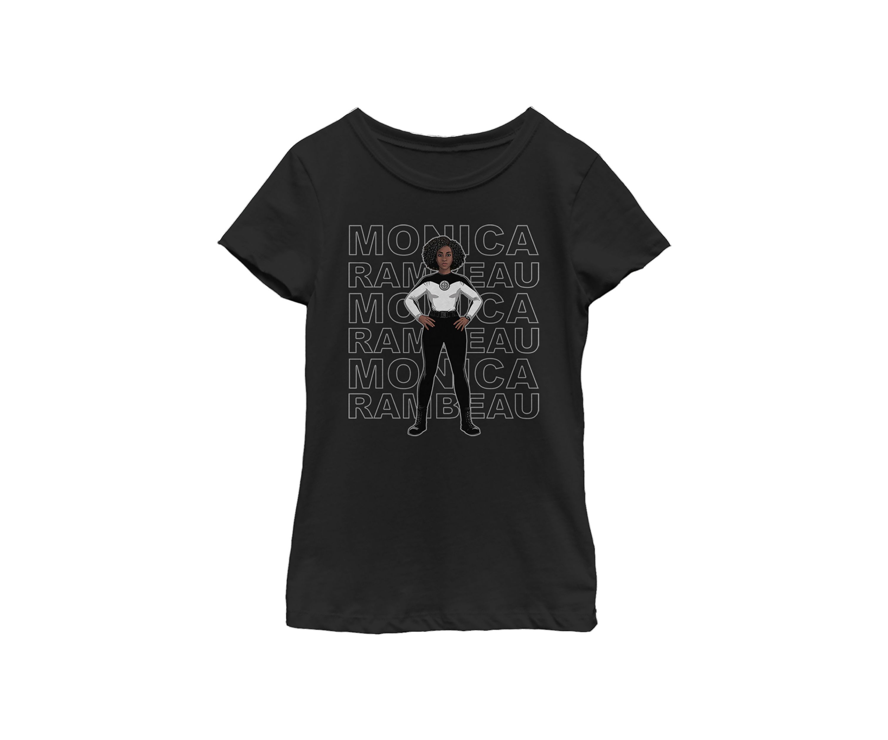 Girls 4-6x  Agent Stack Graphic Top