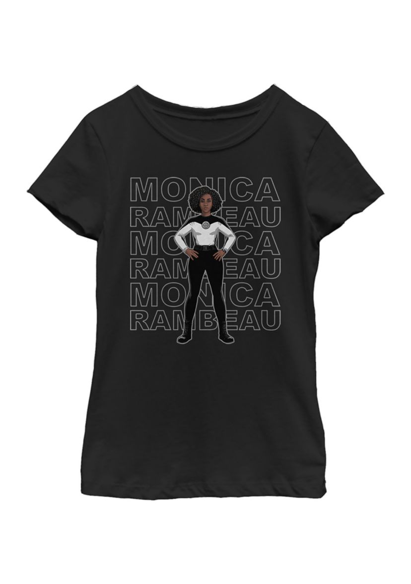 Girls 4-6x  Agent Stack Graphic Top