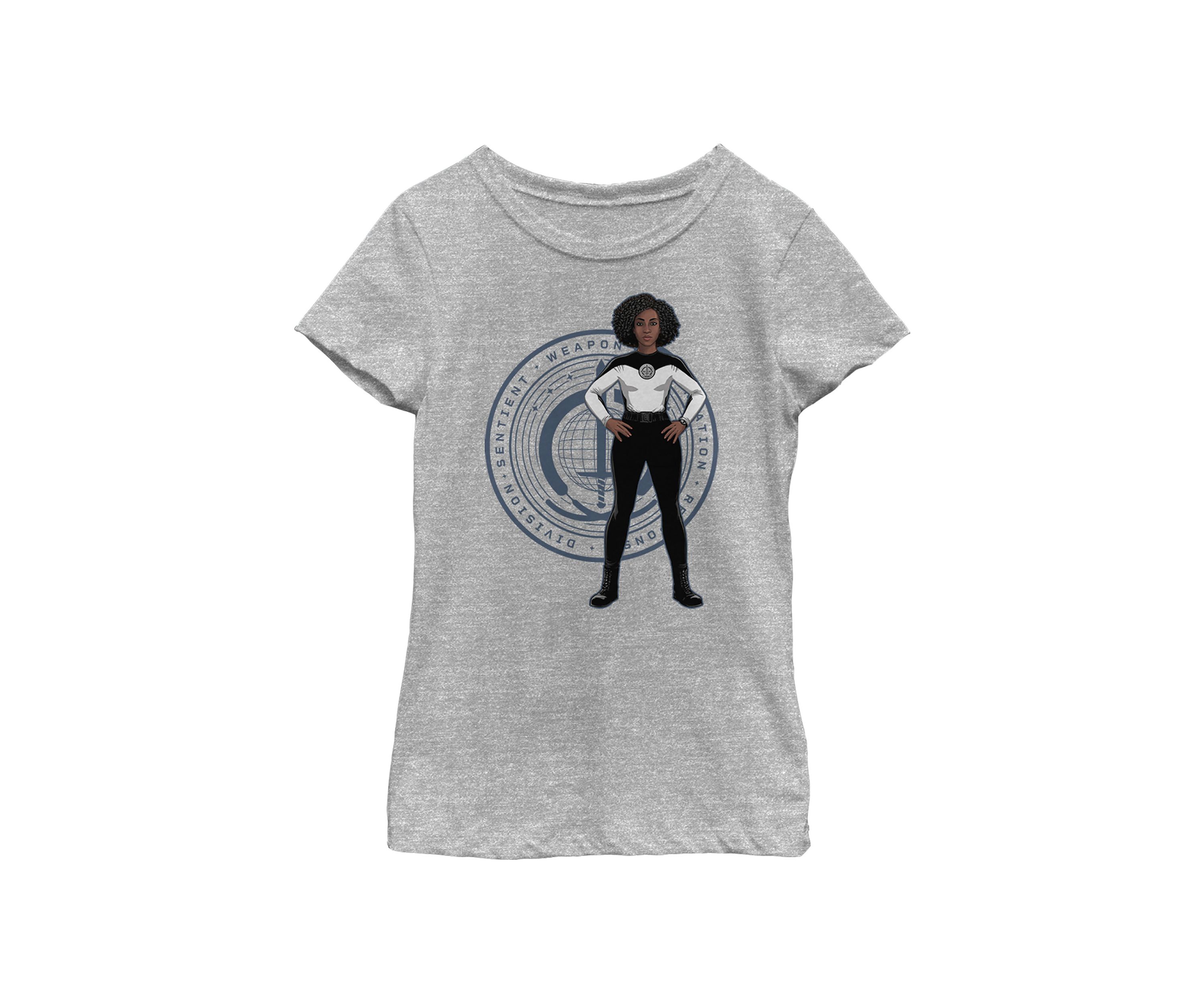 Girls 4-6x  Rambeau Badge Graphic Top
