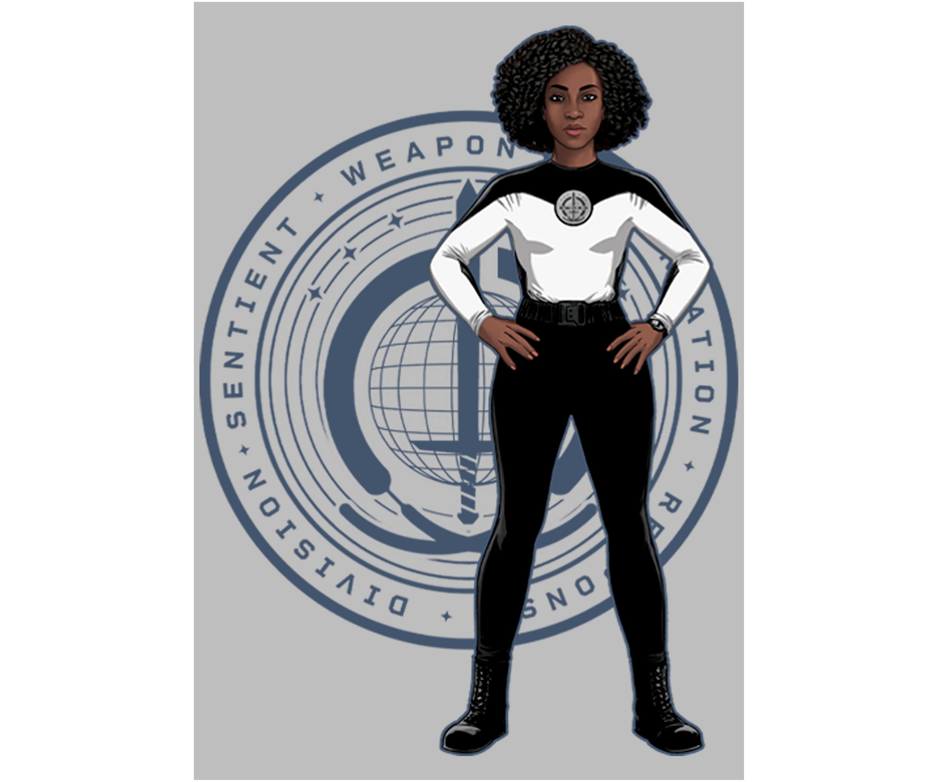 Girls 4-6x  Rambeau Badge Graphic Top