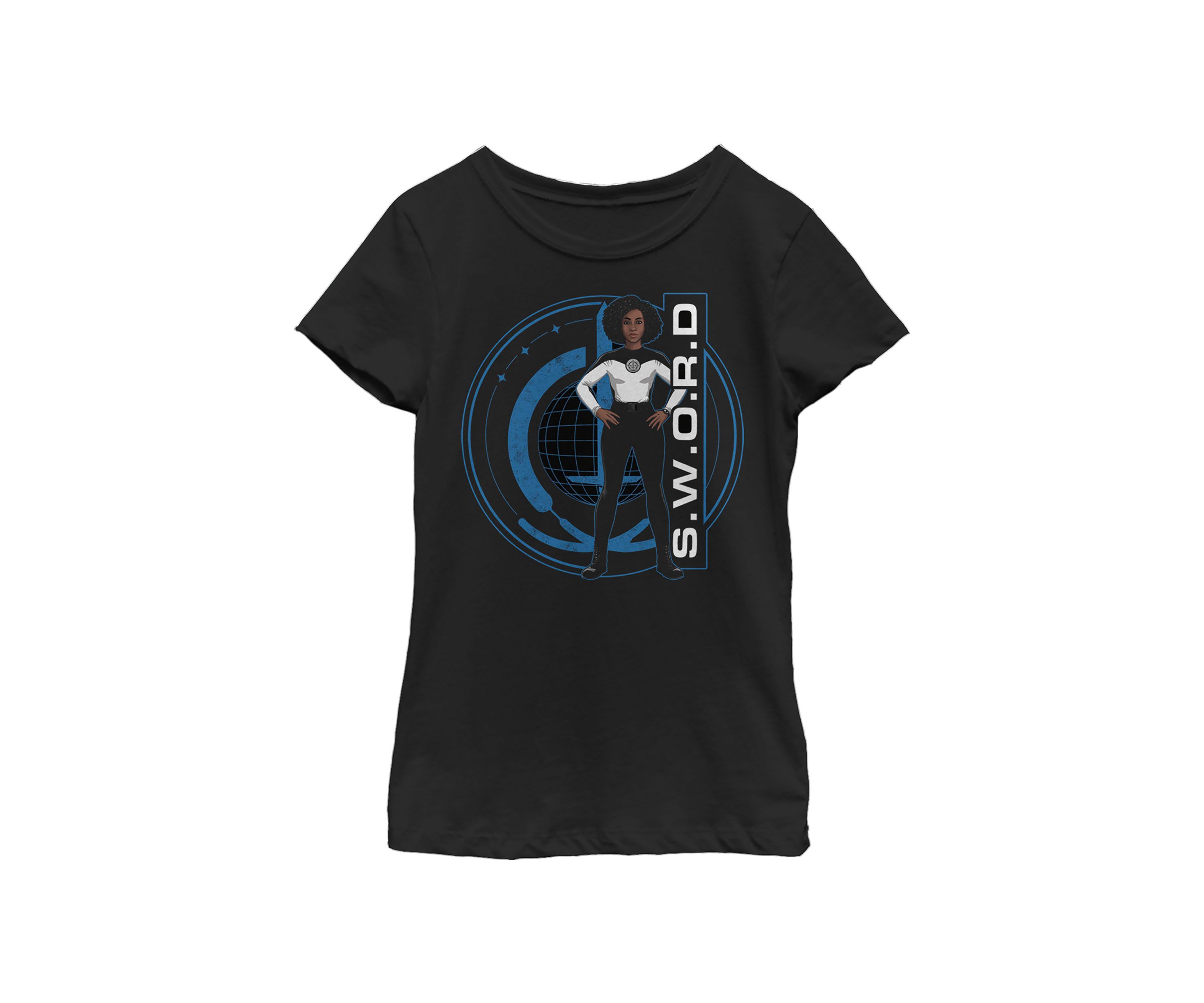 Girls 4-6x  Wanda And Logo Graphic Top