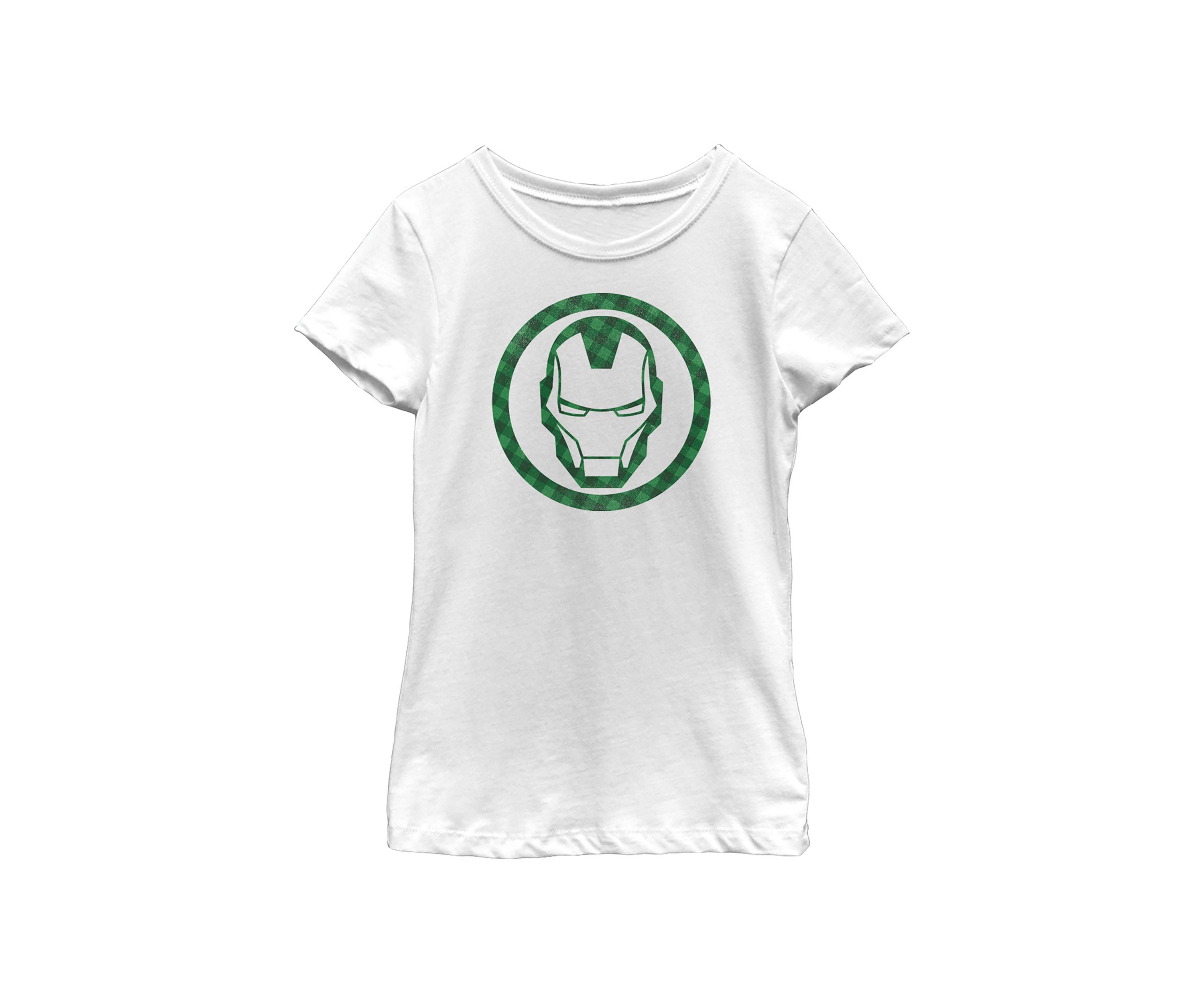 Girls 46x Marvel Avengers Lucky Iron Graphic Top