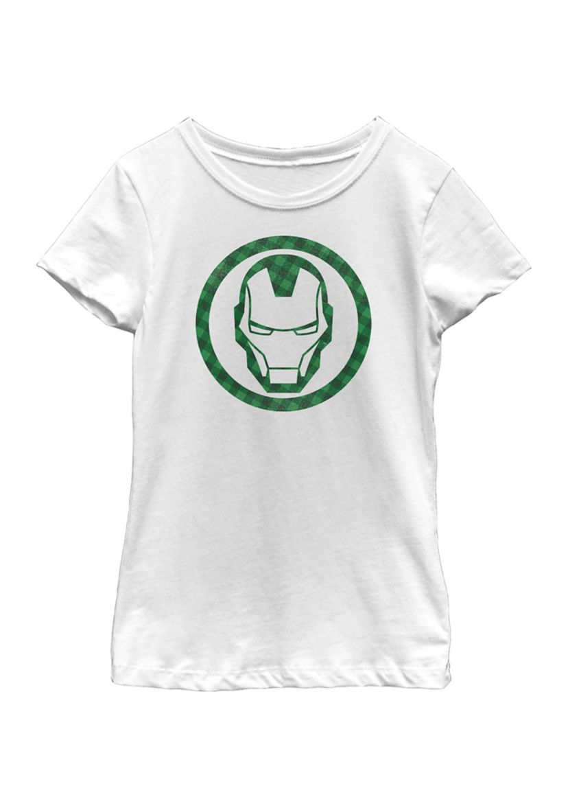 Girls 46x Marvel Avengers Lucky Iron Graphic Top