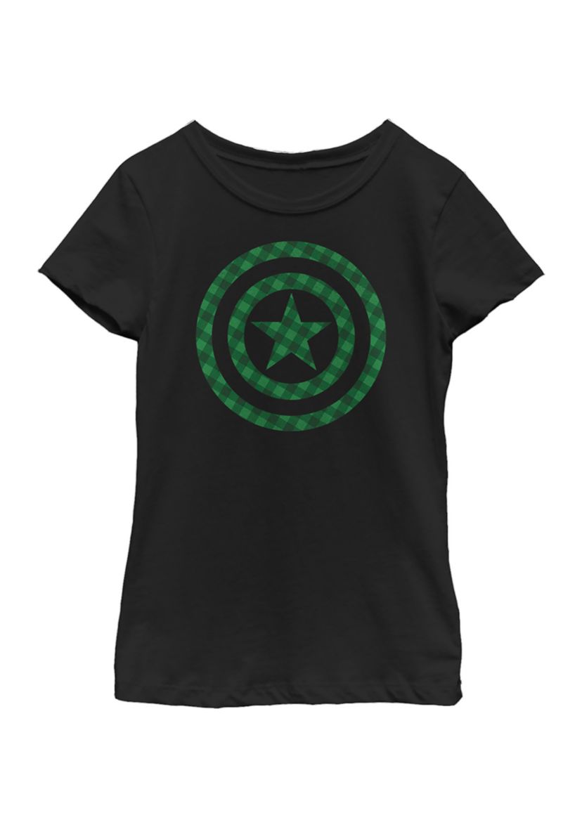 Girls 46x Marvel Avengers Lucky Cap Graphic Top