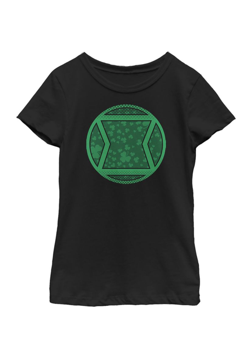 Girls 46x Marvel Avengers Lucky Black Widow Graphic Top