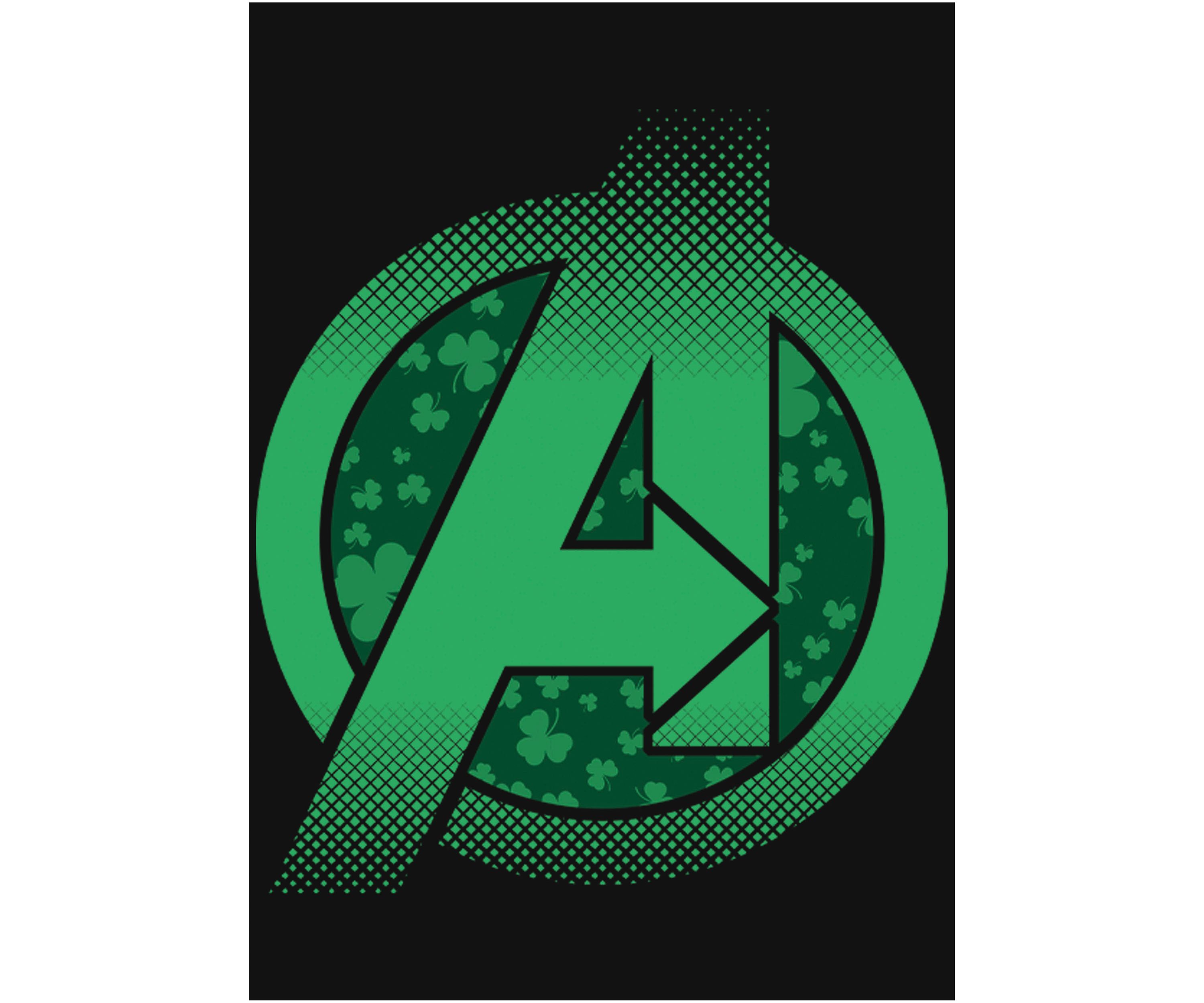 Girls 46x Marvel Avengers Lucky A Graphic Top