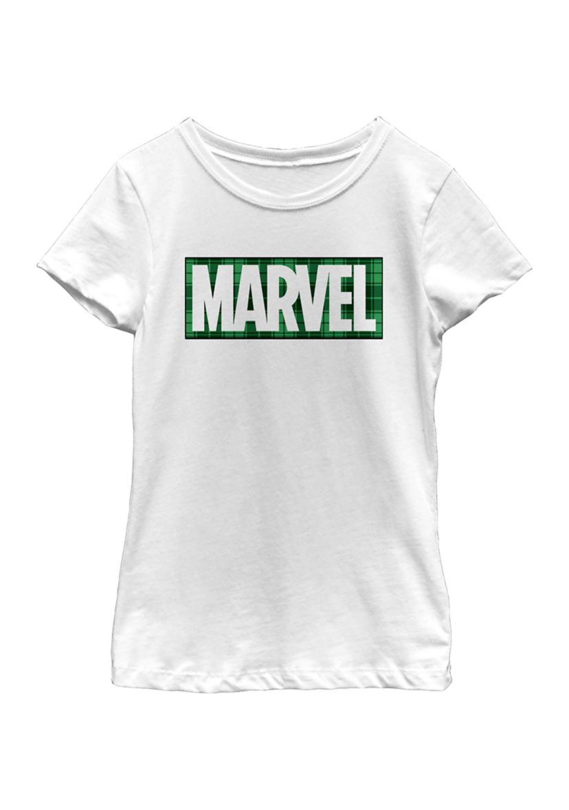 Girls 46x Marvel Superheros Retro Shamrock Marvel Graphic Top
