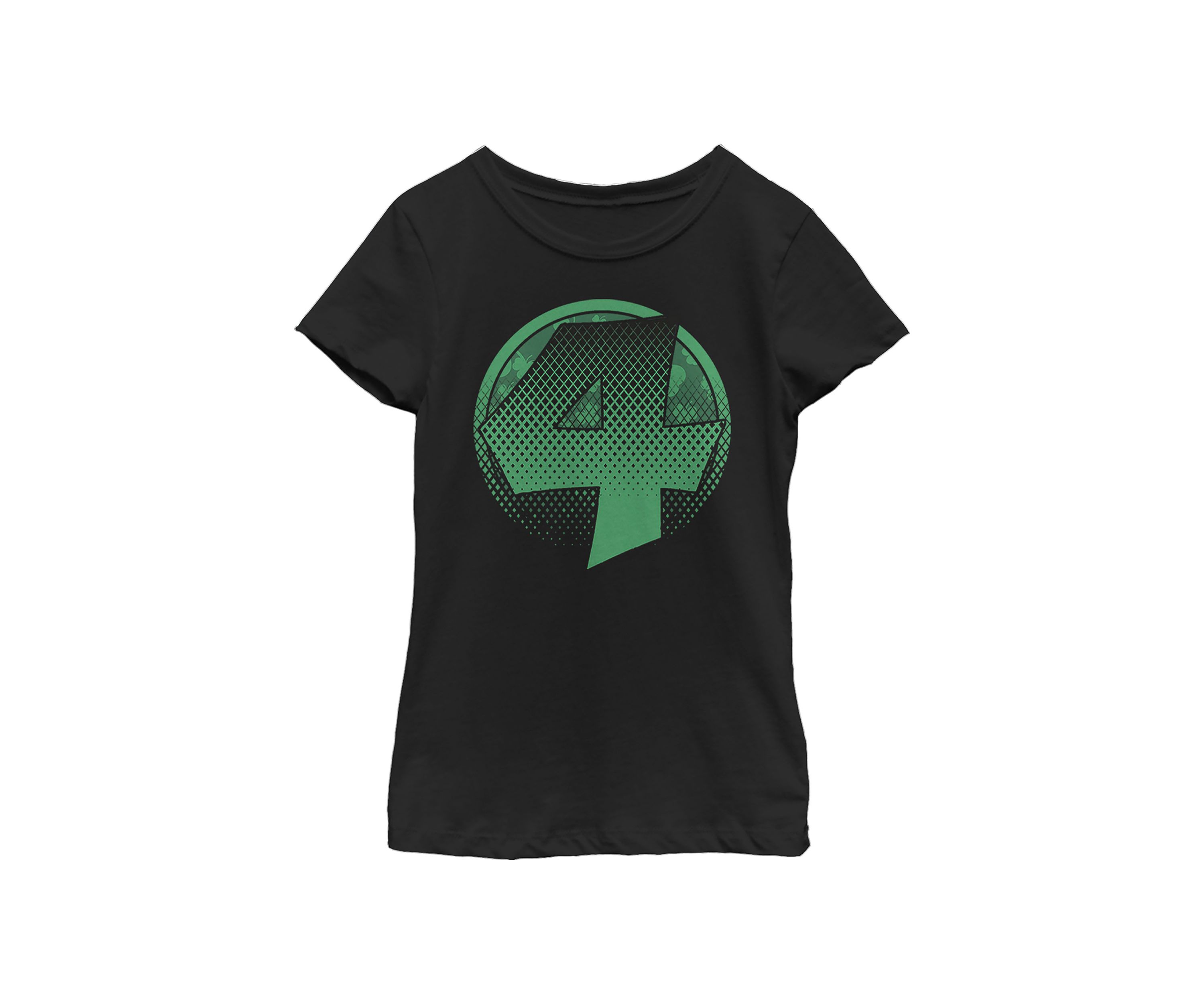 Girls 46x Fantastic Four Lucky 4 Graphic Top