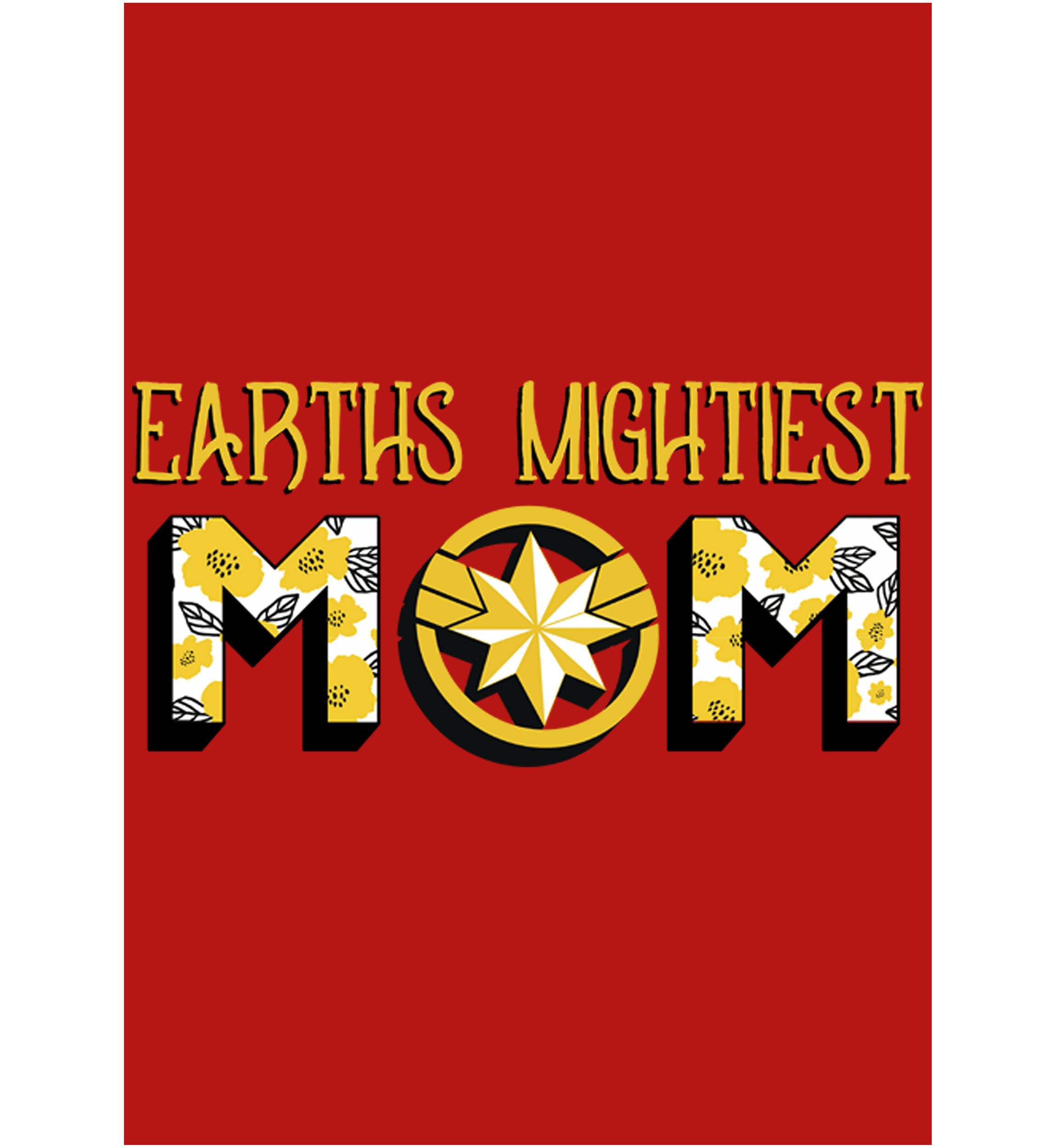 Girls 4-6x Seasonal Earths Mightiest Mom Graphic T-Shirt