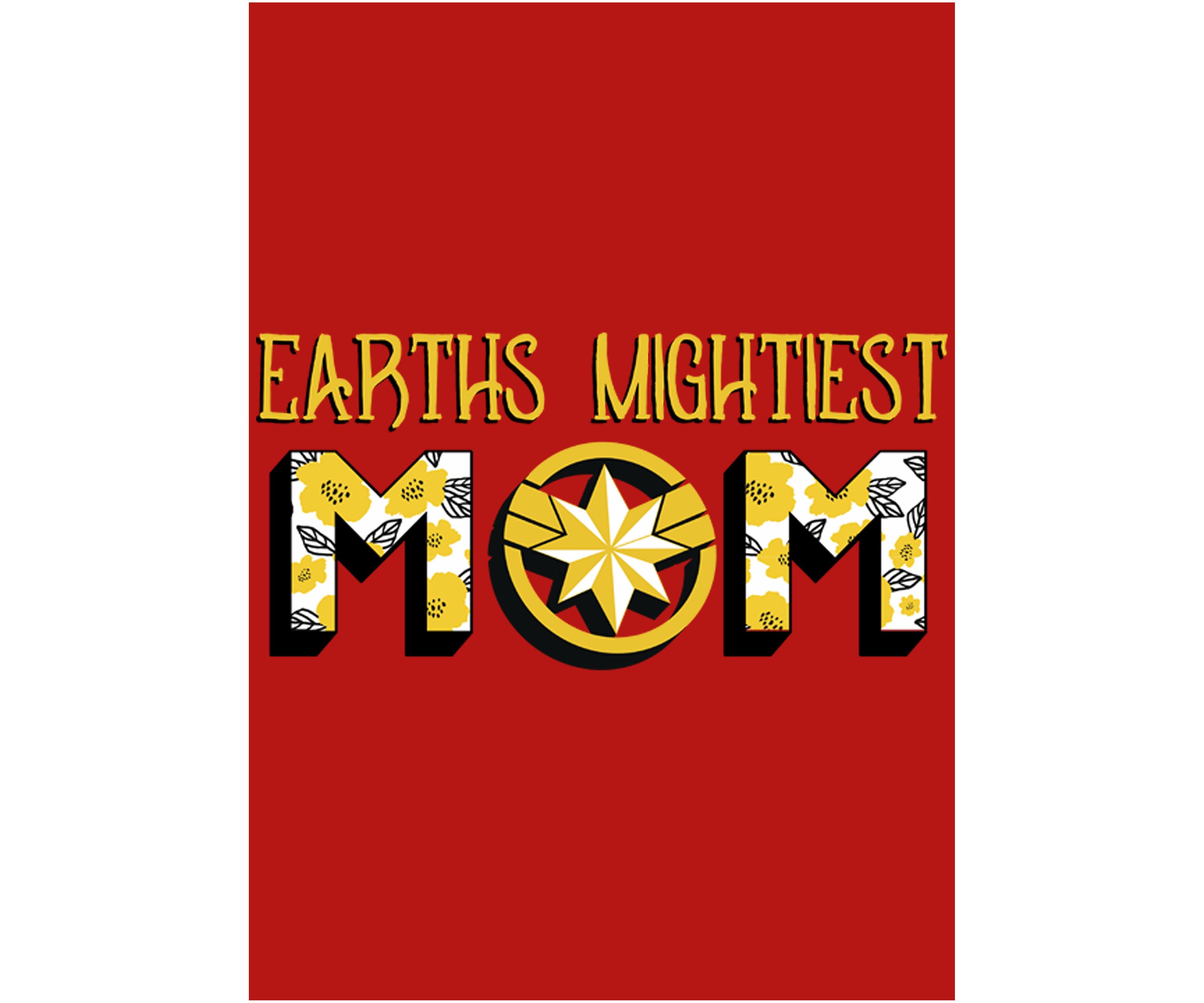 Girls 4-6x Seasonal Earths Mightiest Mom Graphic T-Shirt