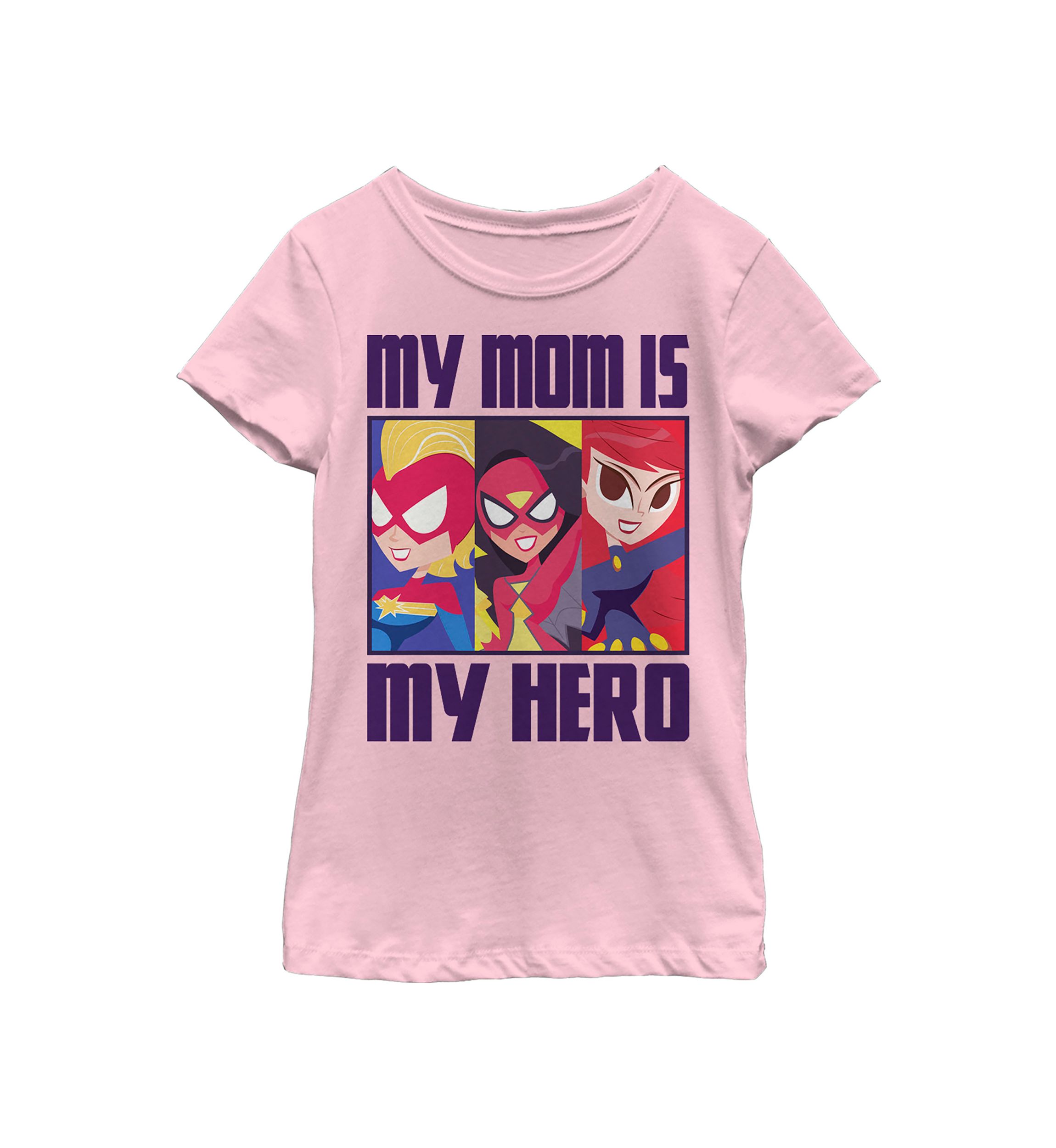 Girls 4-6x Seasonal Hero Mom BoxUp Graphic T-Shirt