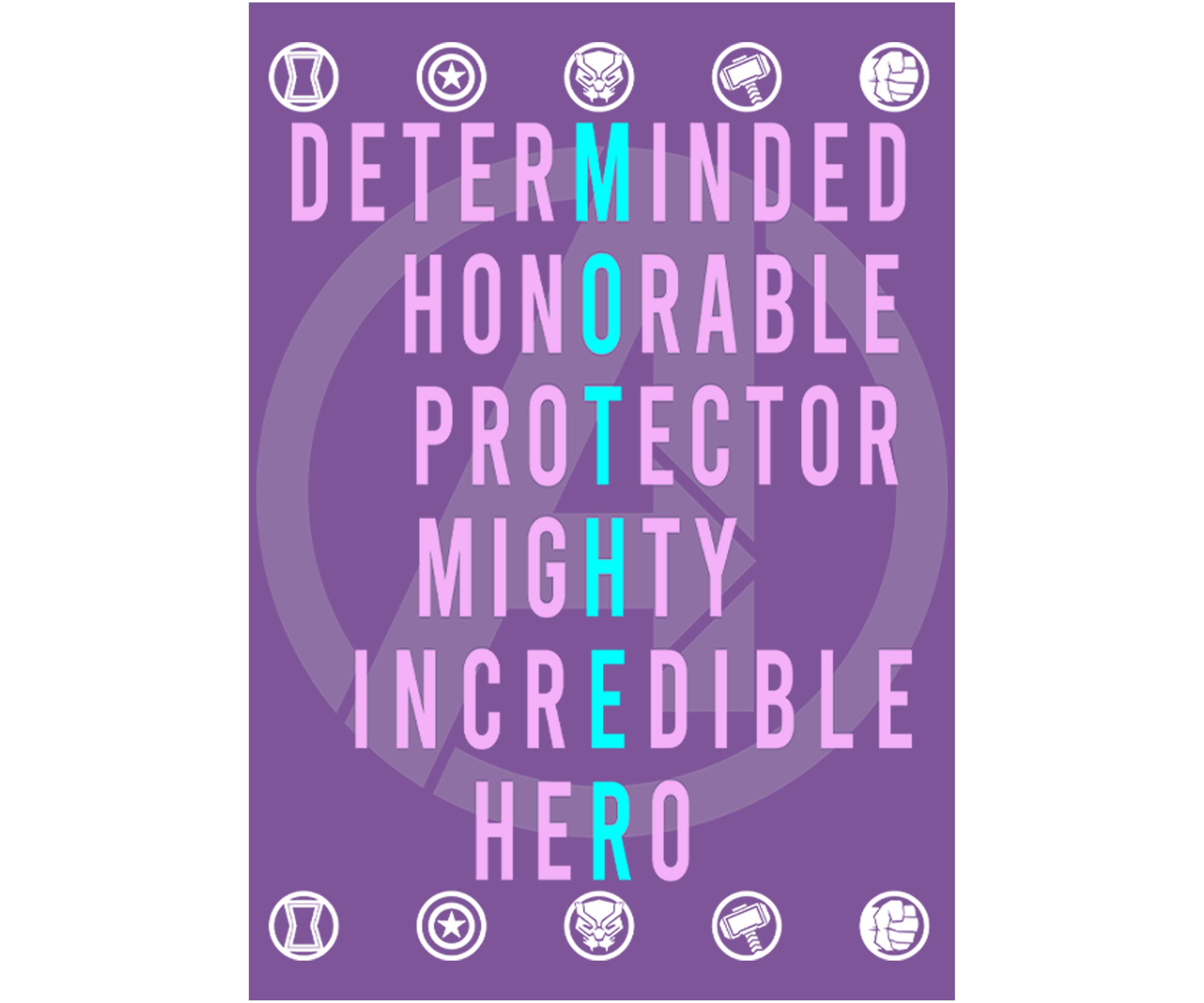 Girls 4-6x Seasonal Mother Hero Avenger Box Graphic T-Shirt