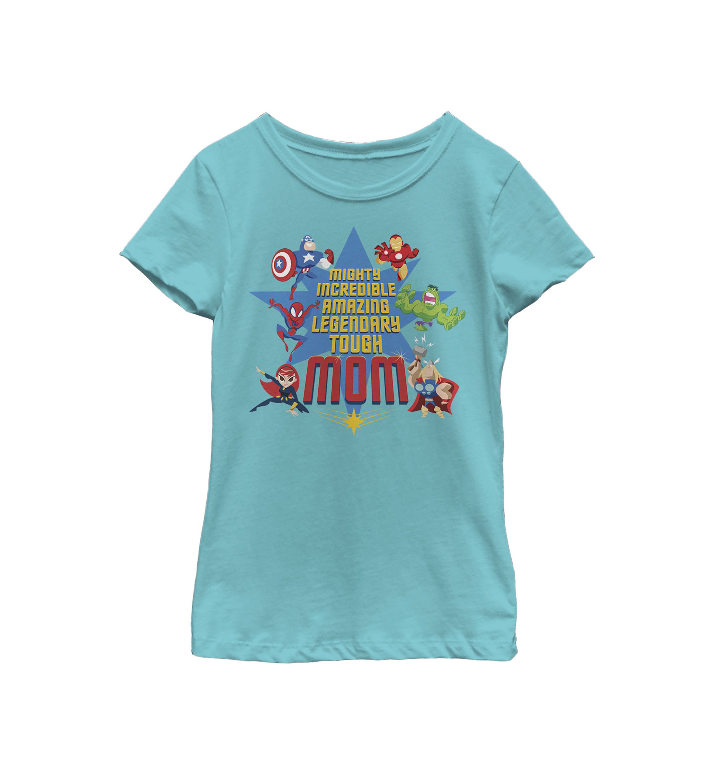 Girls 4-6x Seasonal Mom Cute Listed Graphic T-Shirt