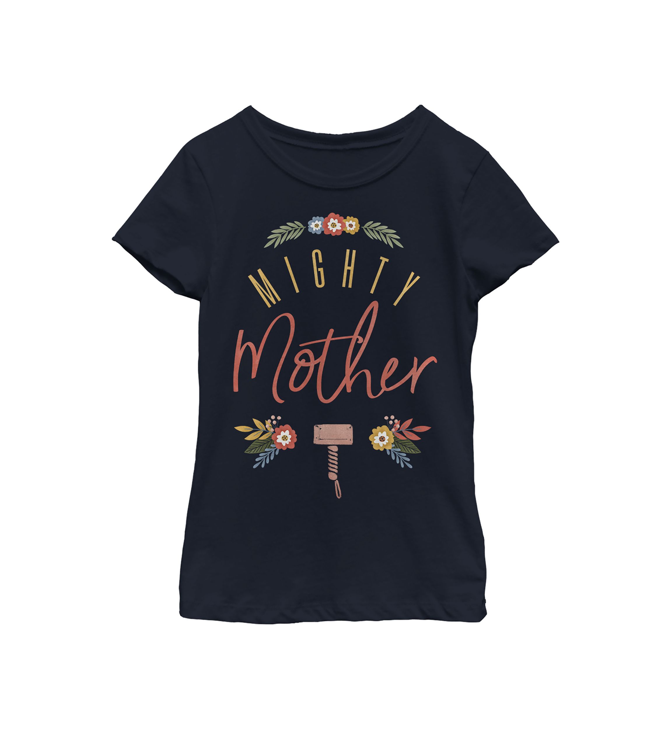 Girls 4-6x Seasonal Might Mother Floral Graphic T-Shirt