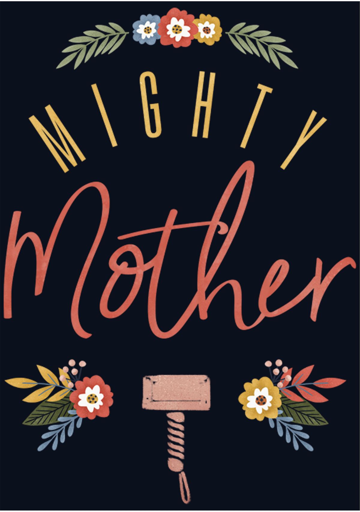 Girls 4-6x Seasonal Might Mother Floral Graphic T-Shirt