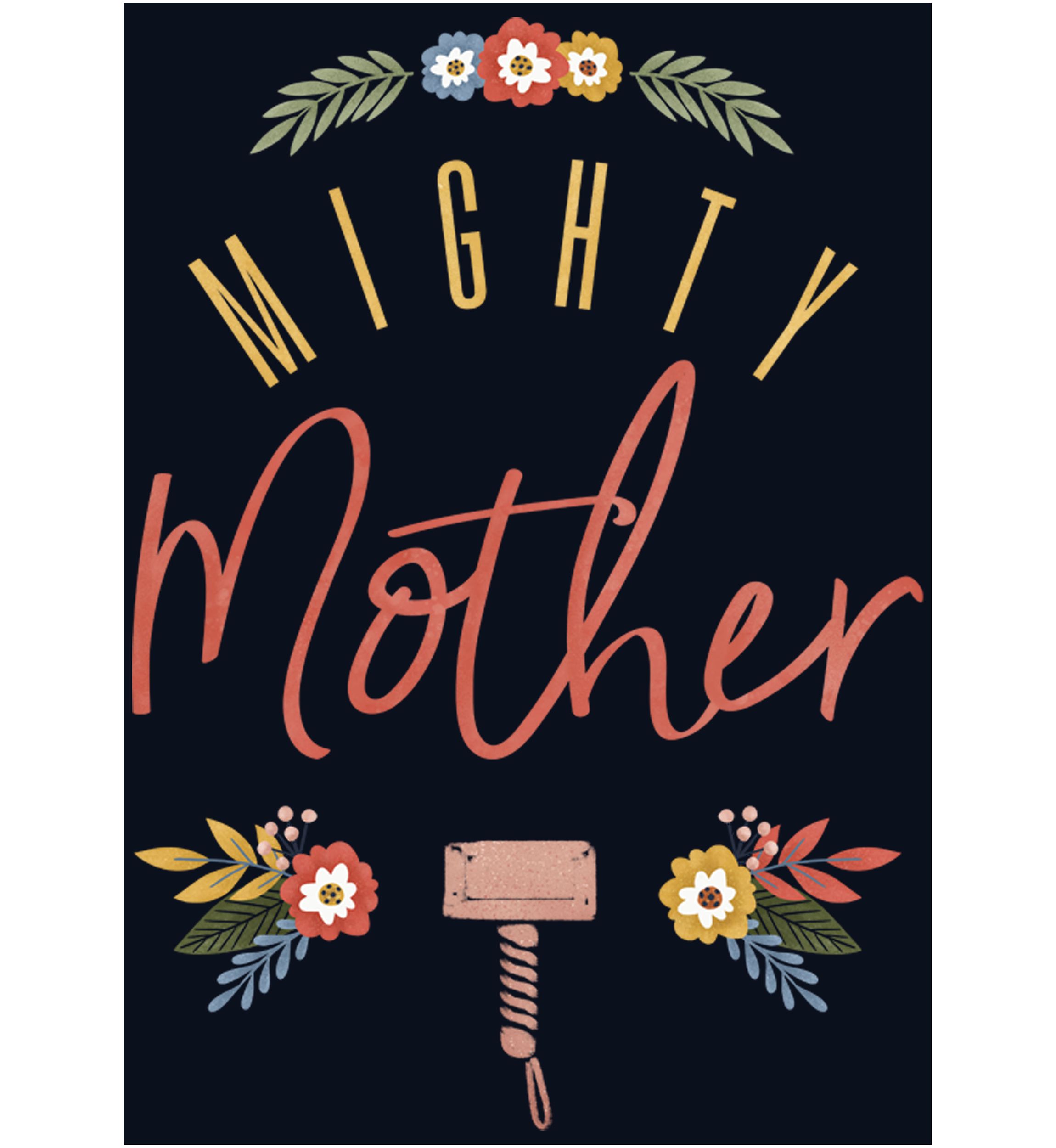 Girls 4-6x Seasonal Might Mother Floral Graphic T-Shirt