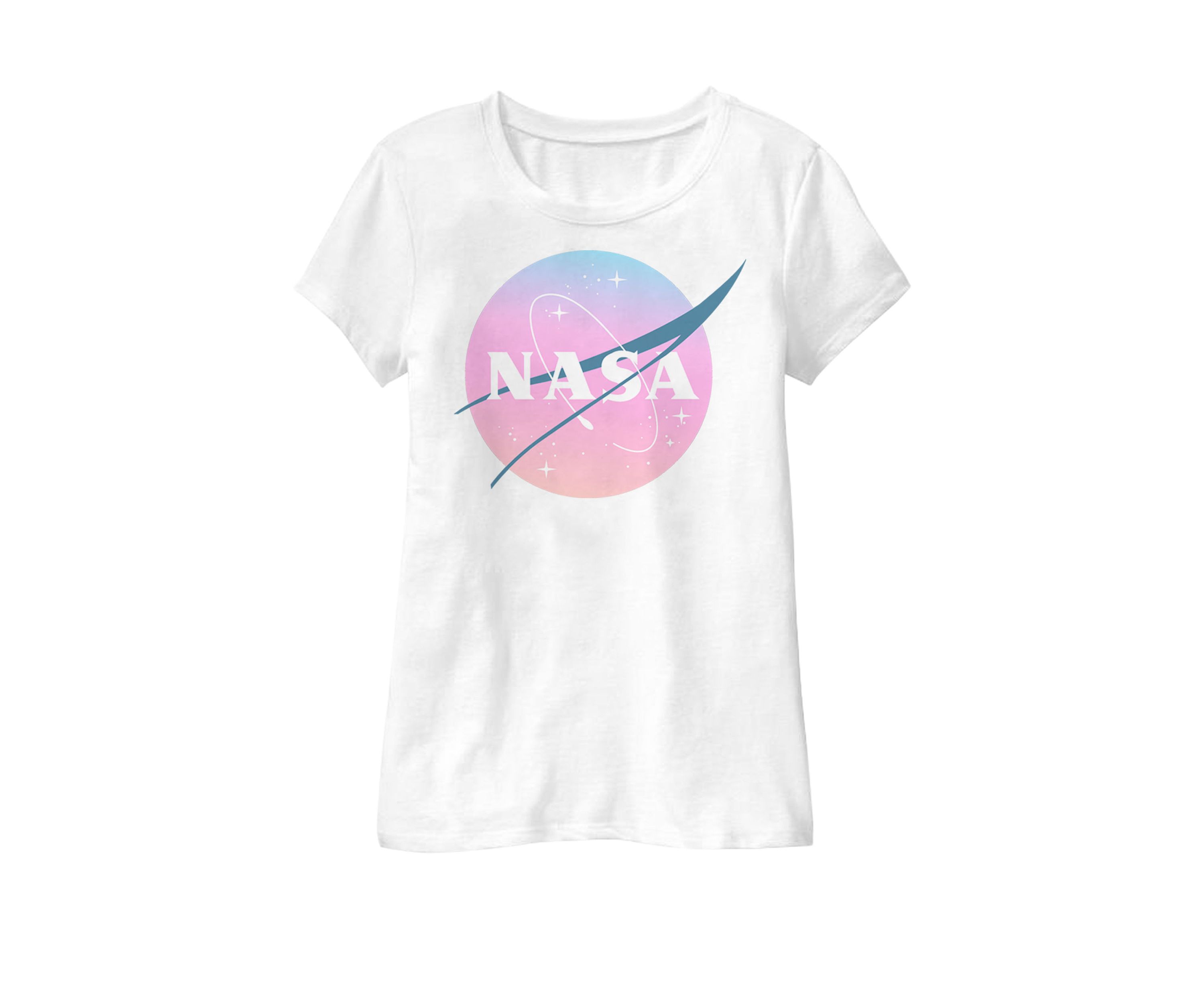Girls 7-16 Pastel Rainbow Classic Logo Short Sleeve Graphic T-Shirt
