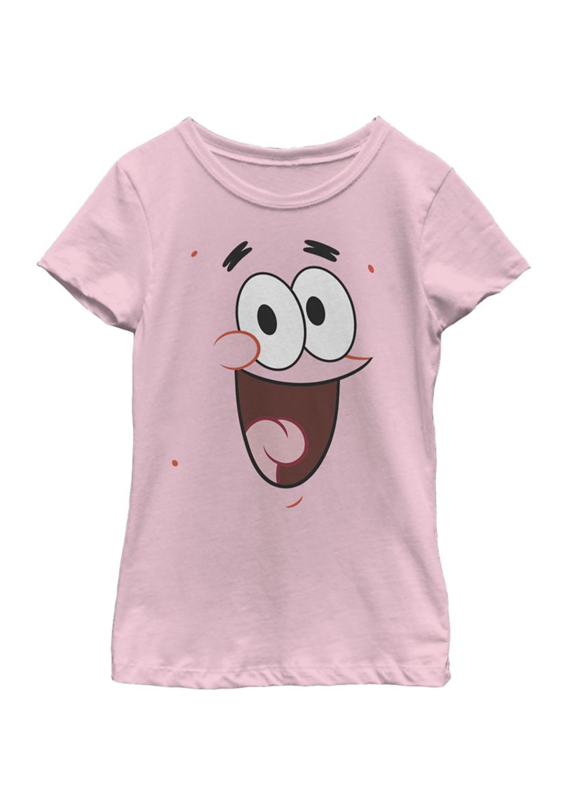 Girls 4-6x Patrick Big Face Graphic T-Shirt