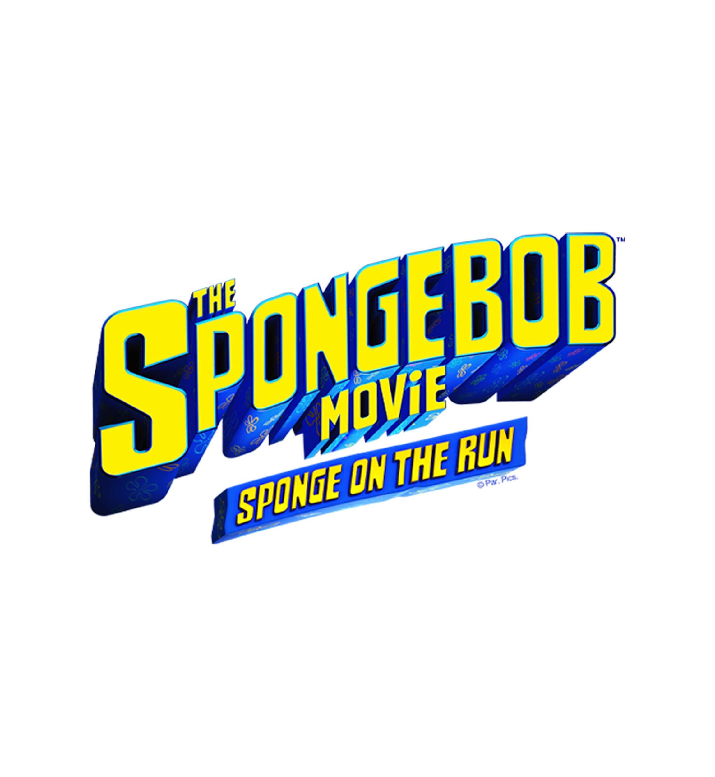 Girls 46x Spongebob Movie Sponge on the Run Movie Logo Graphic Top